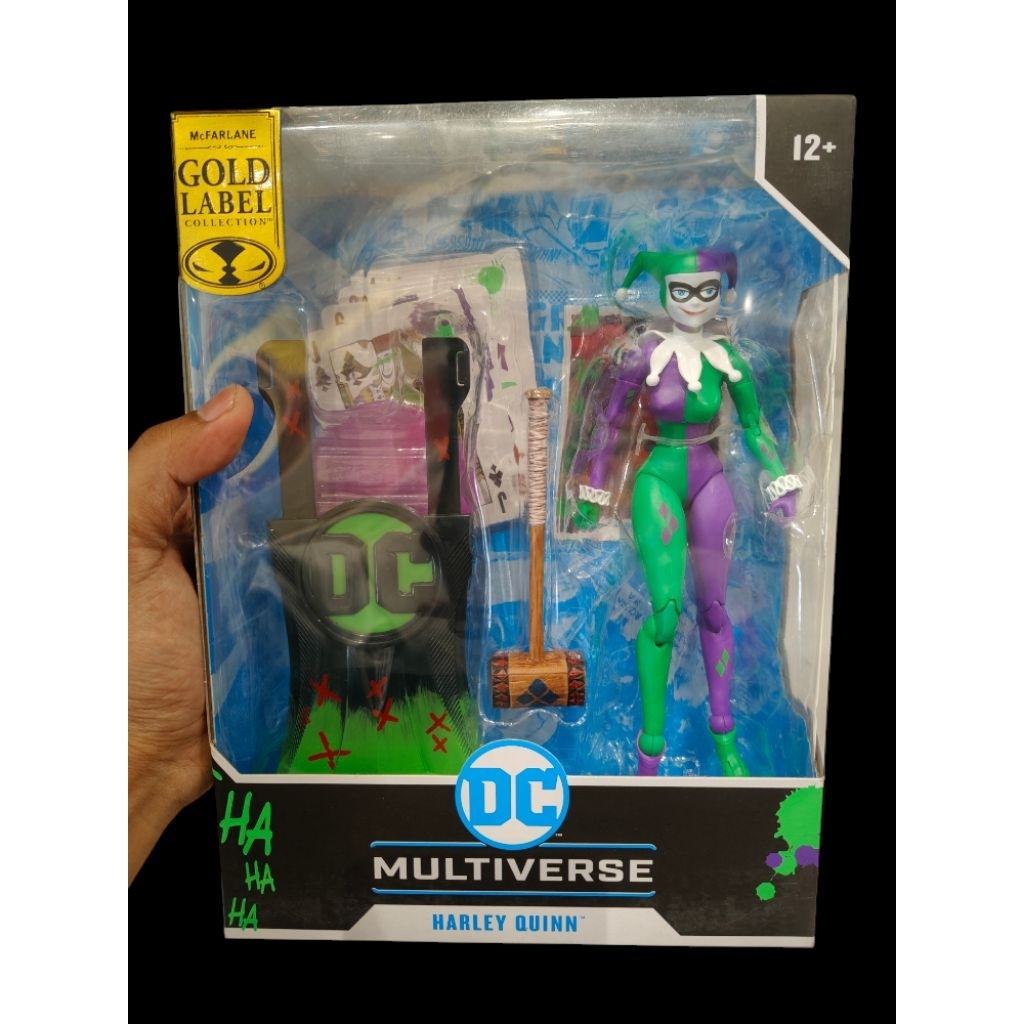 McFarlane Toys DC Multiverse Harley Quinn (Jokerized) Gold Label