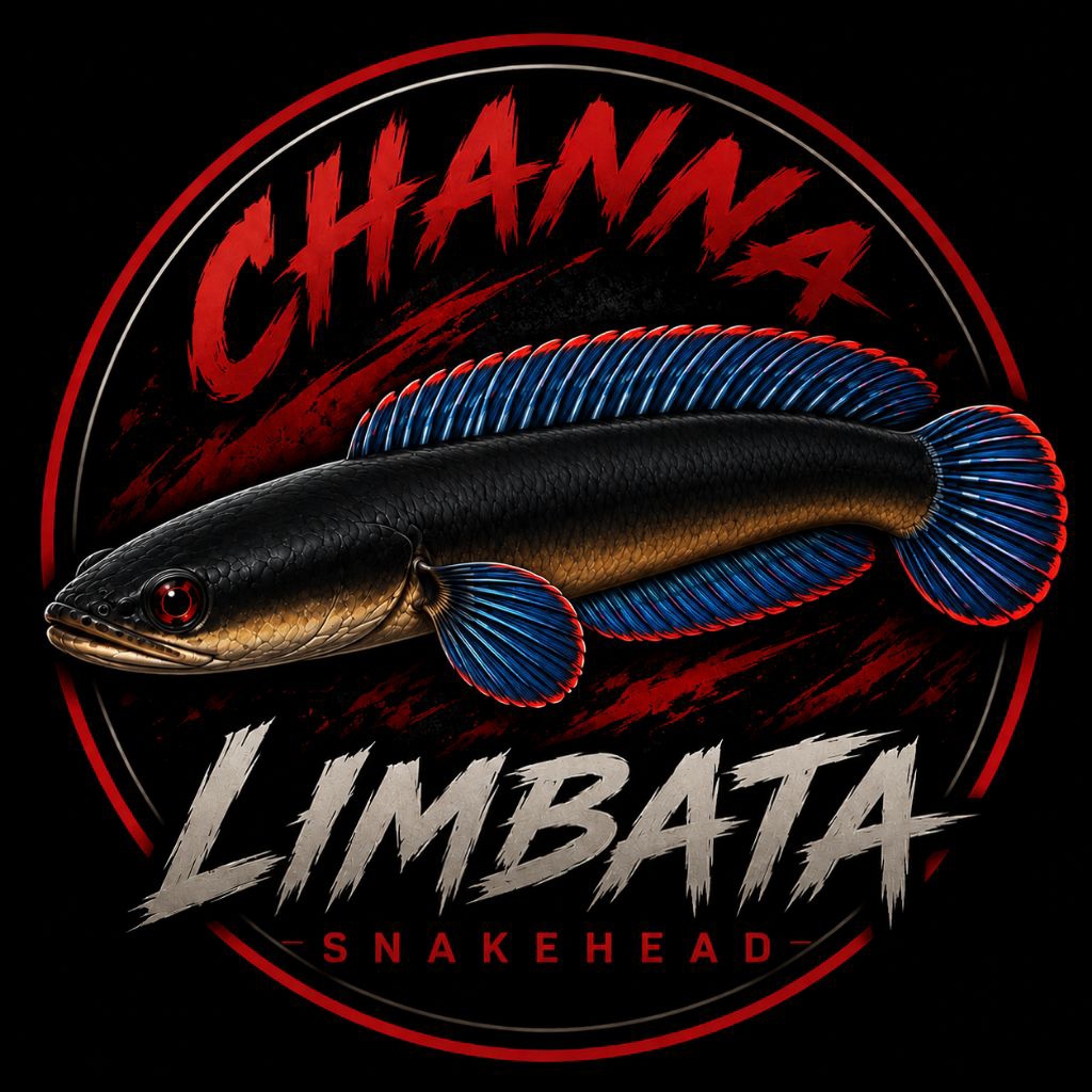 Channa Limbata Ikan Hias Air Tawar Ukuran 10-20 cm