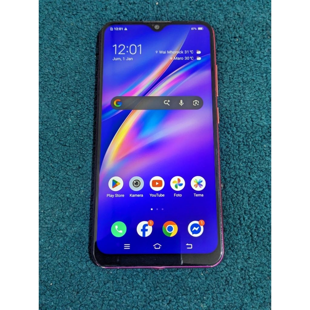 VIVO Y91C HP ANDROID MURAH SECOND BERKUALITAS NORMAL SIAP PAKAI