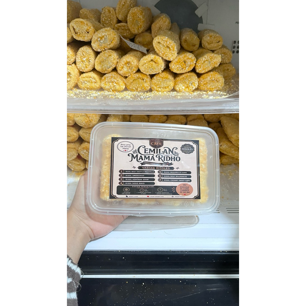 risoles frozen beef truffle mozarella