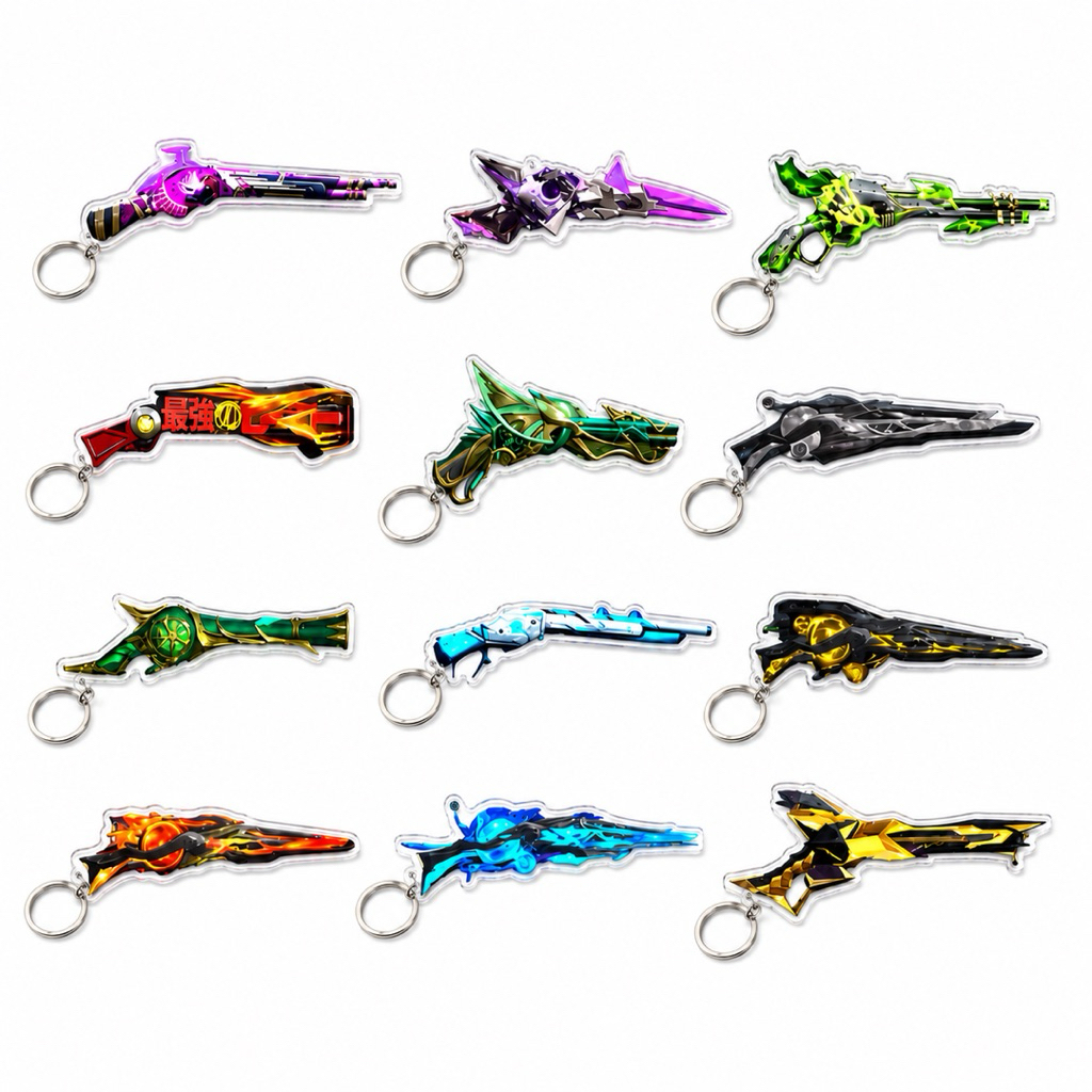 GANTUNGAN KUNCI FF FREE FIRE SG2 JT SGREAPEROPM BAHAN AKRILIK | KEYCHAIN EPEP AKRILIK OPM | GANCI FF
