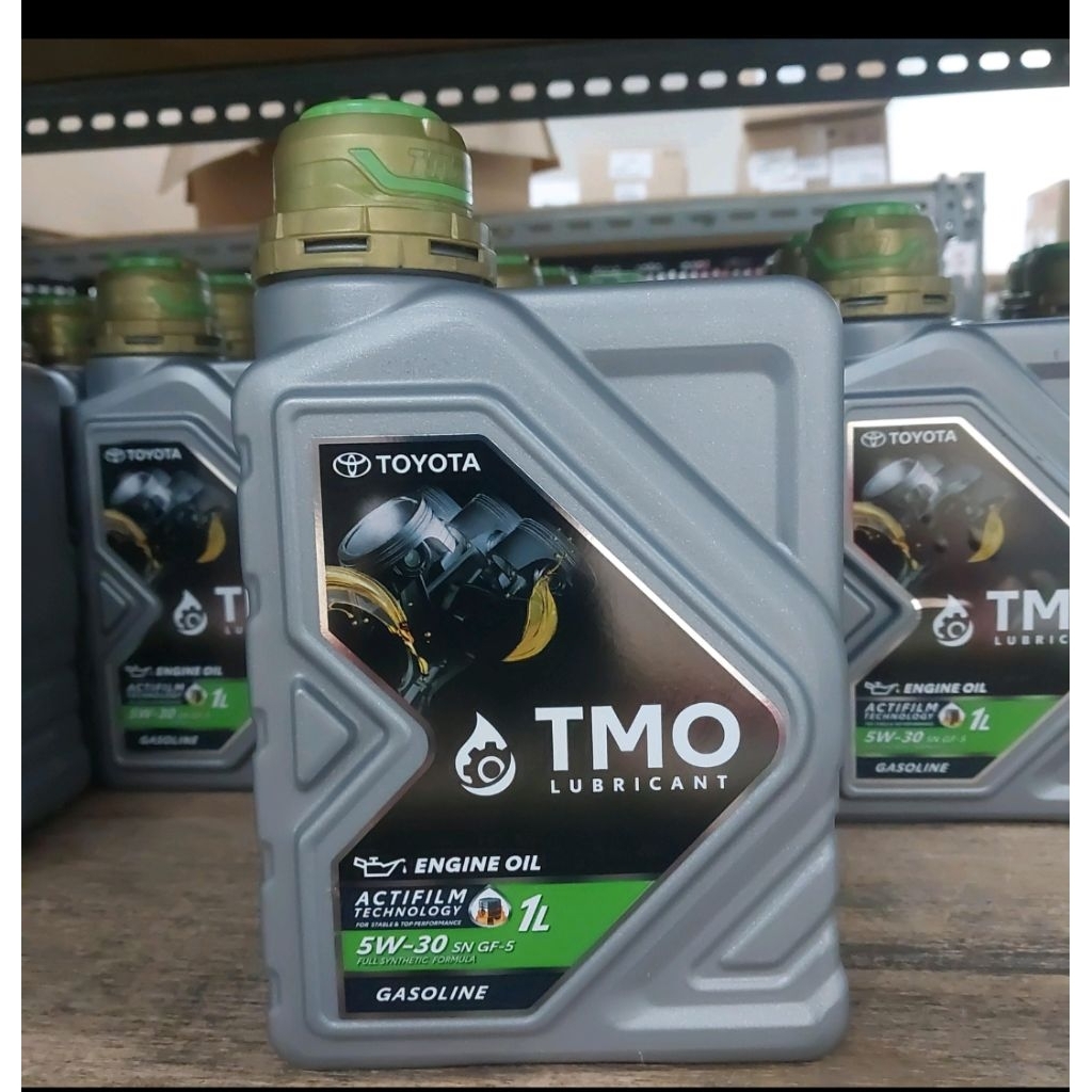 tmo 5w30 full syntetic original toyota 1 Liter original barcode.
