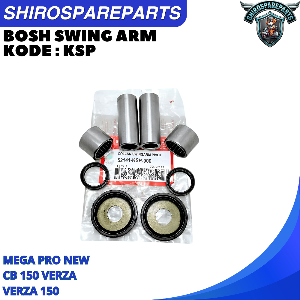 Bosh Swing Arm Bos Sasis Fork Belakang Honda Revo FI Fit Supra X 125 New Blade FI Kode KSP Original 
