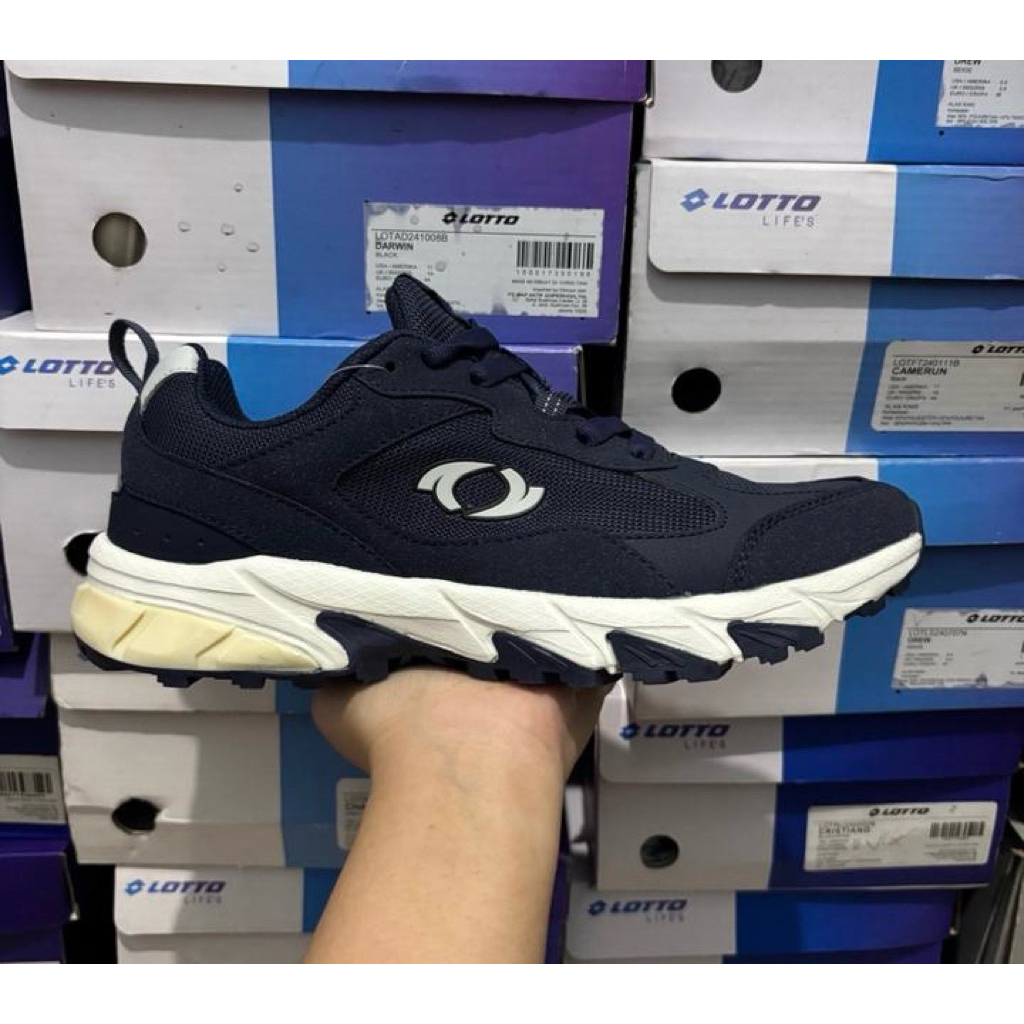 [D] Sepatu Astec Lincoln Navy