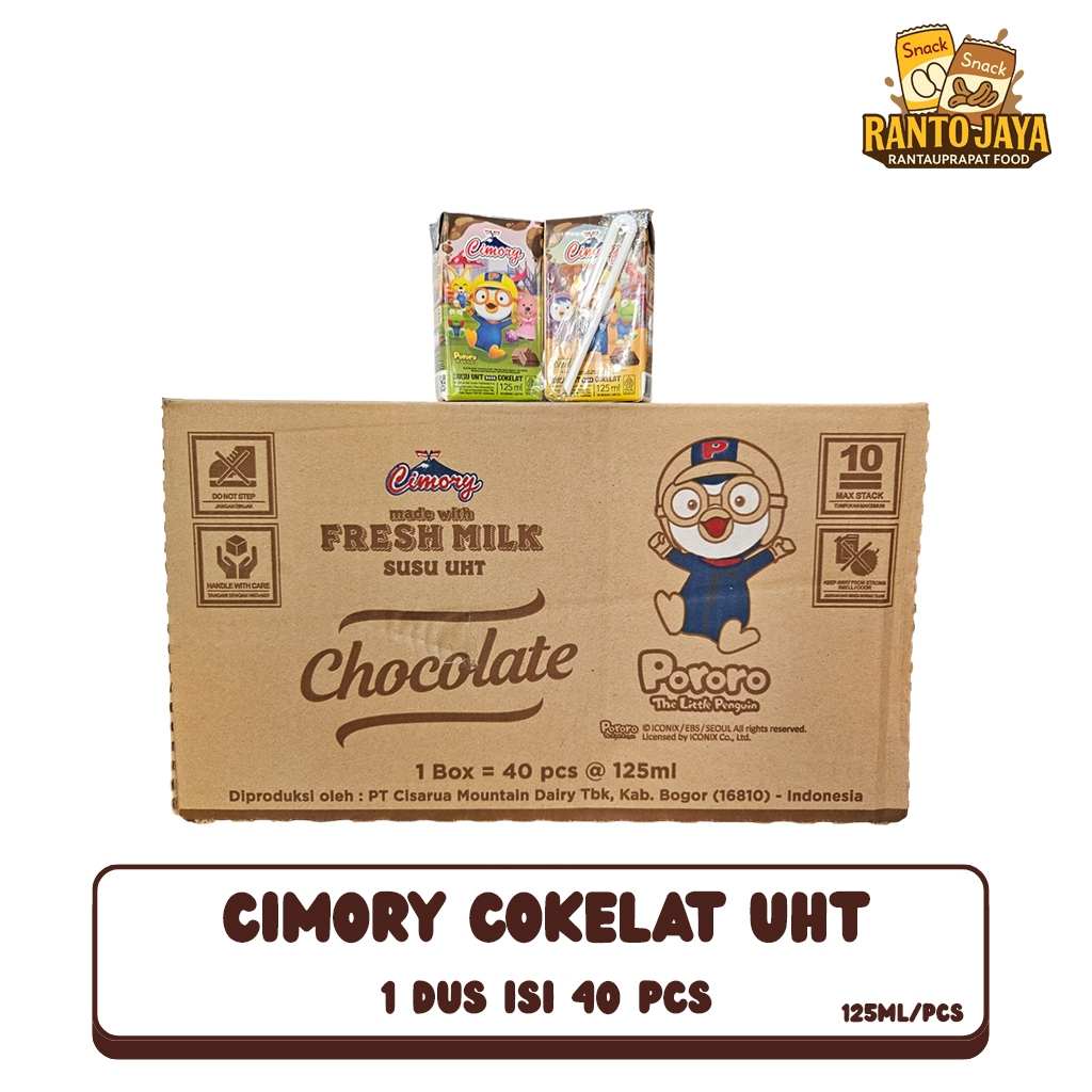 1 Dus Cimory Cokelat UHT 125ML
