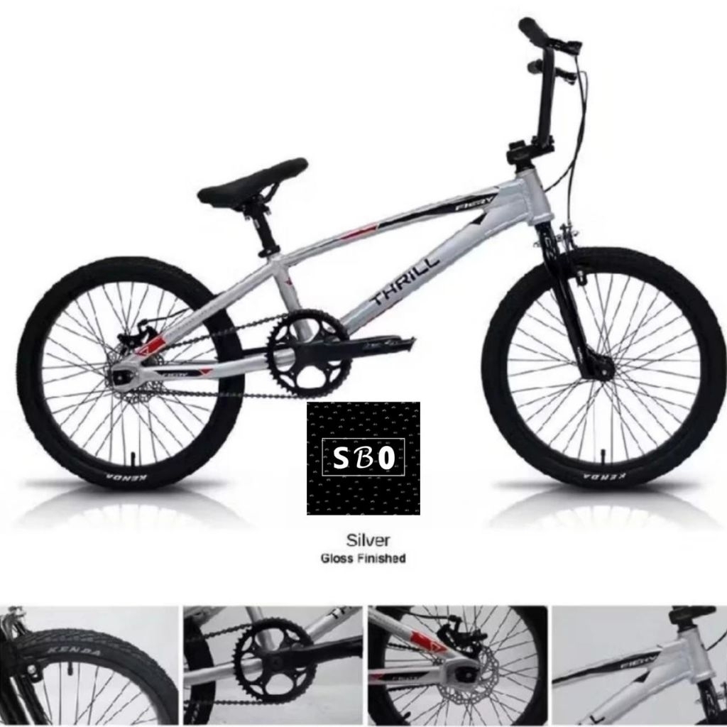 Sepeda BMX 20 inch Thrill Fiery MD Pro XL Terbaru
