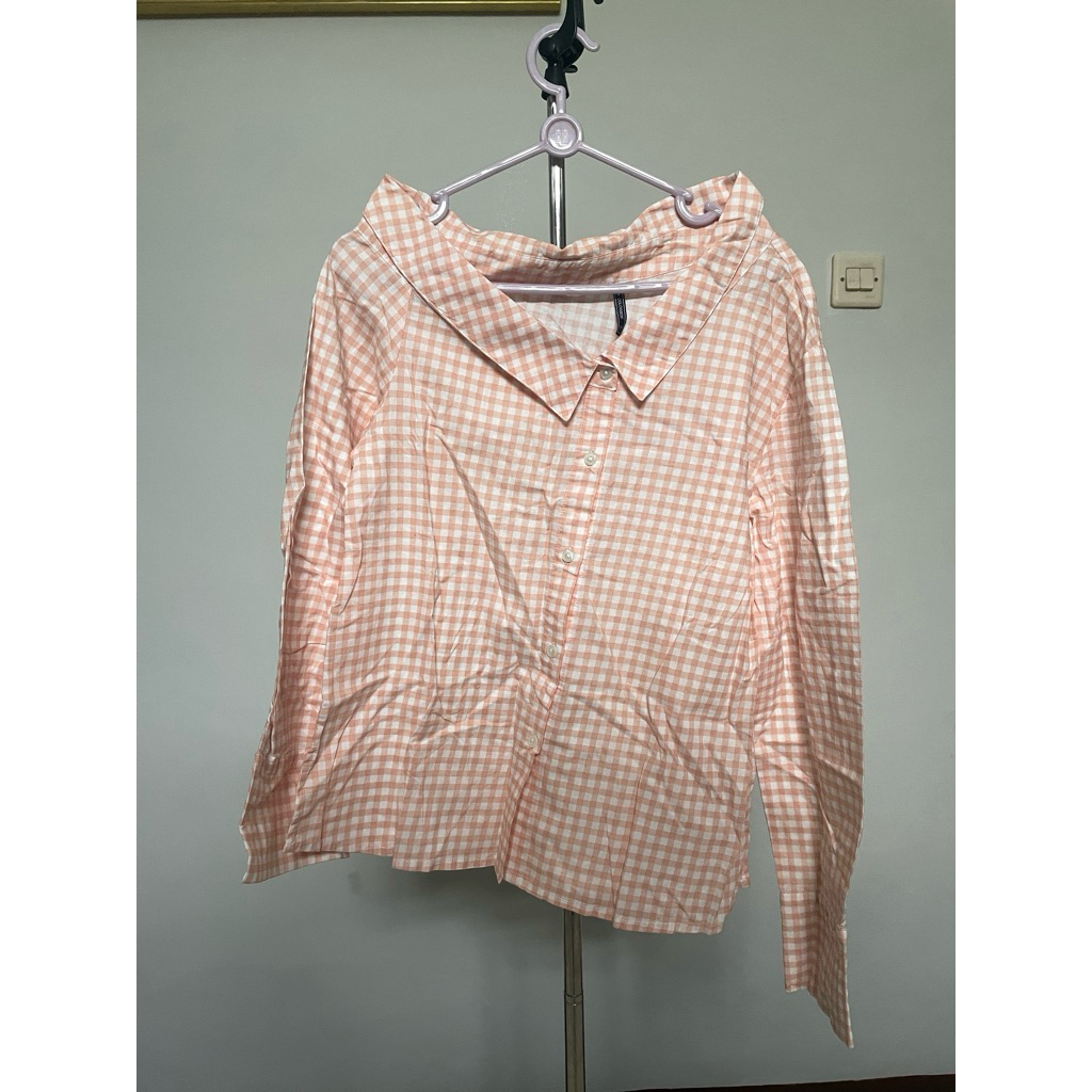 kemeja kotak-kotak colorbox (thrift preloved)