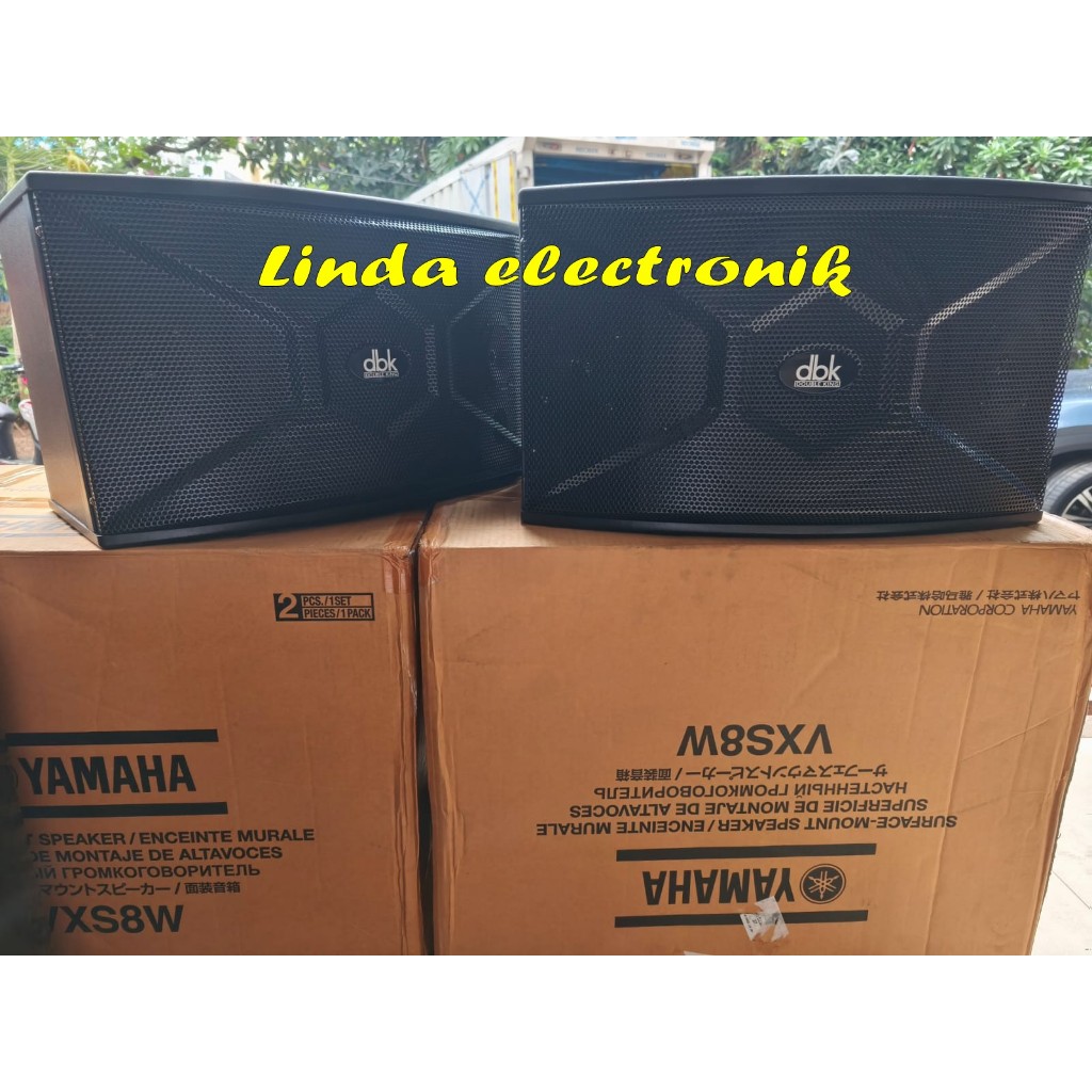 speaker pasif karaoke music dbk db 450n / db450n db450 n 10 inch 2 buah original