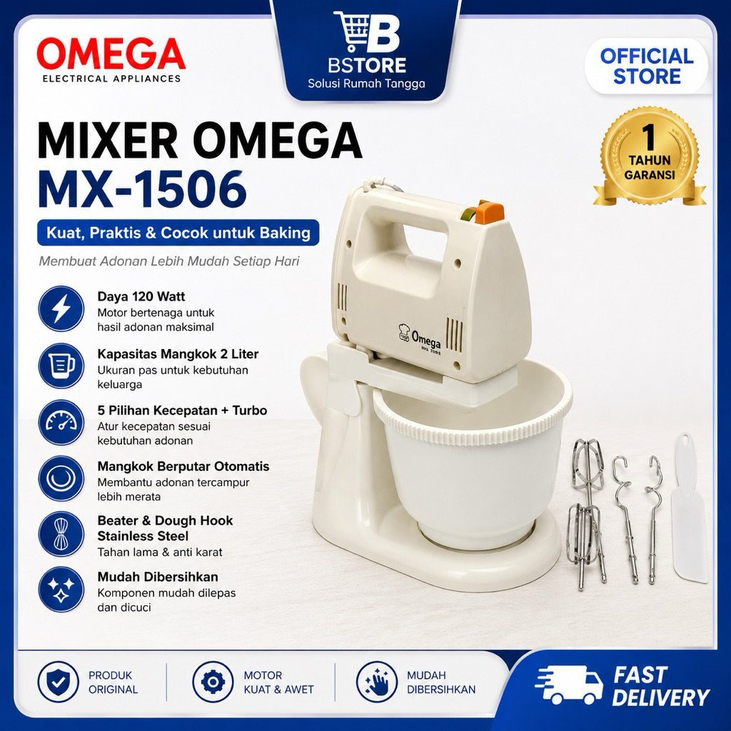 MIXER OMEGA MX-1506