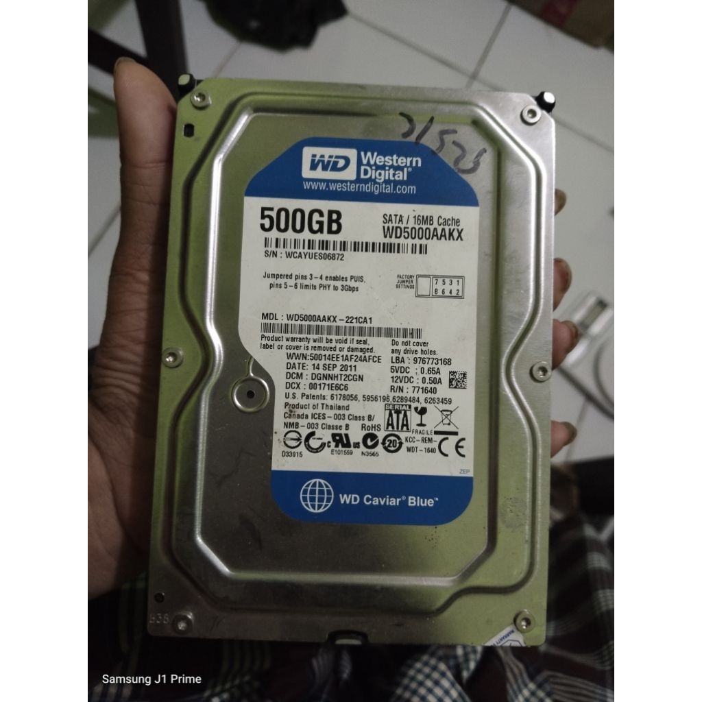 Hardisk Rusak 500gb