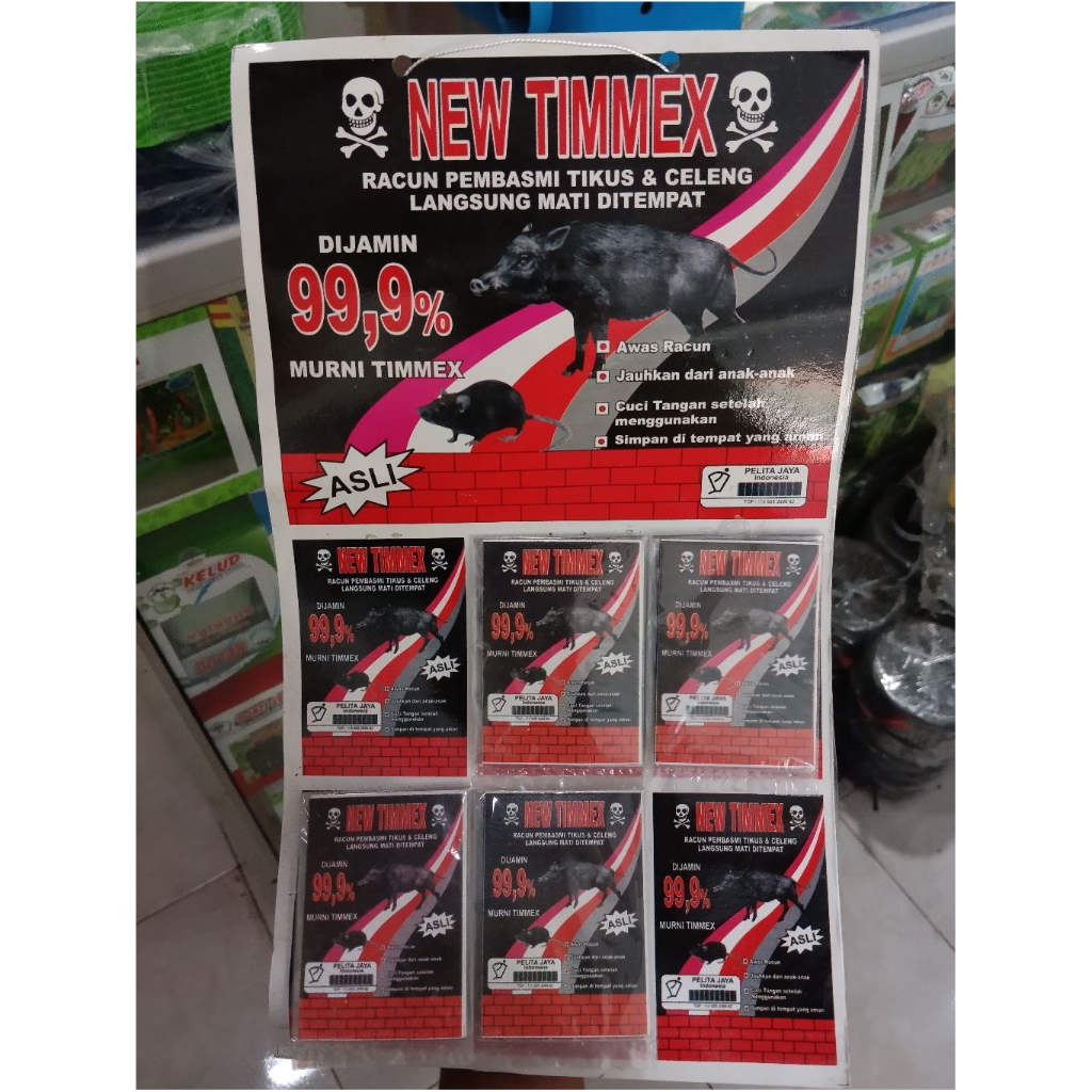 Temix Hitam Racun Tikus Original Mati Kering