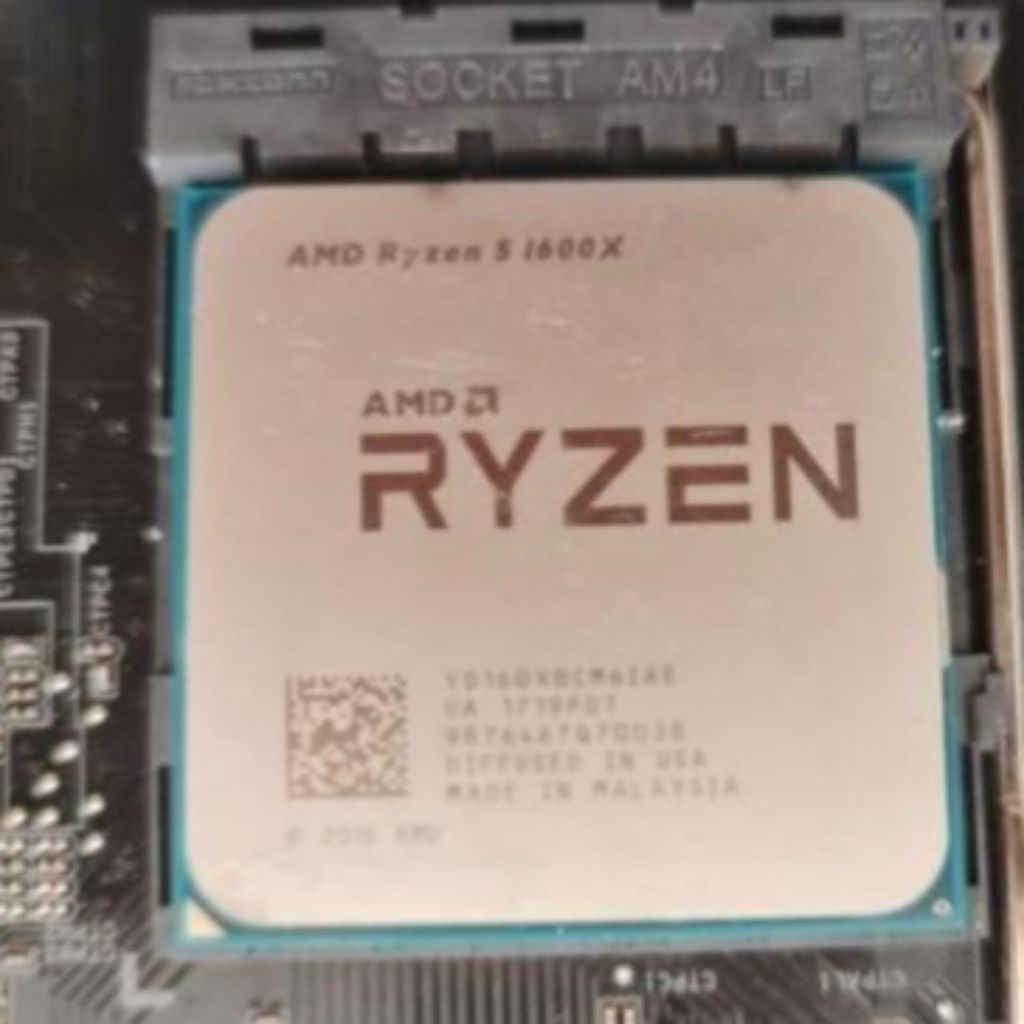 ryzen 5 1600x 6core 12thread