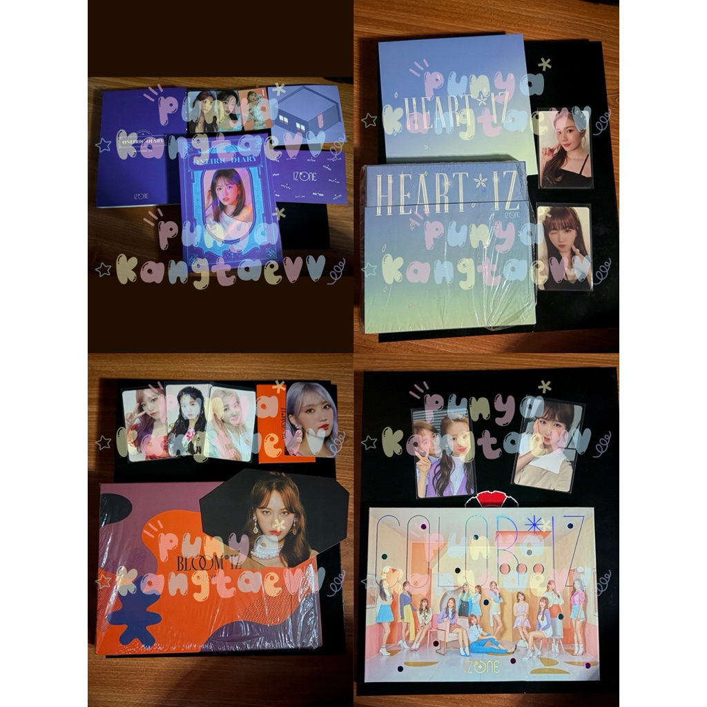 KPOP ALBUM UNSEALED EXO BLACKPINK IZONE ITZY STAYC LOVELYZ OH MY GIRL