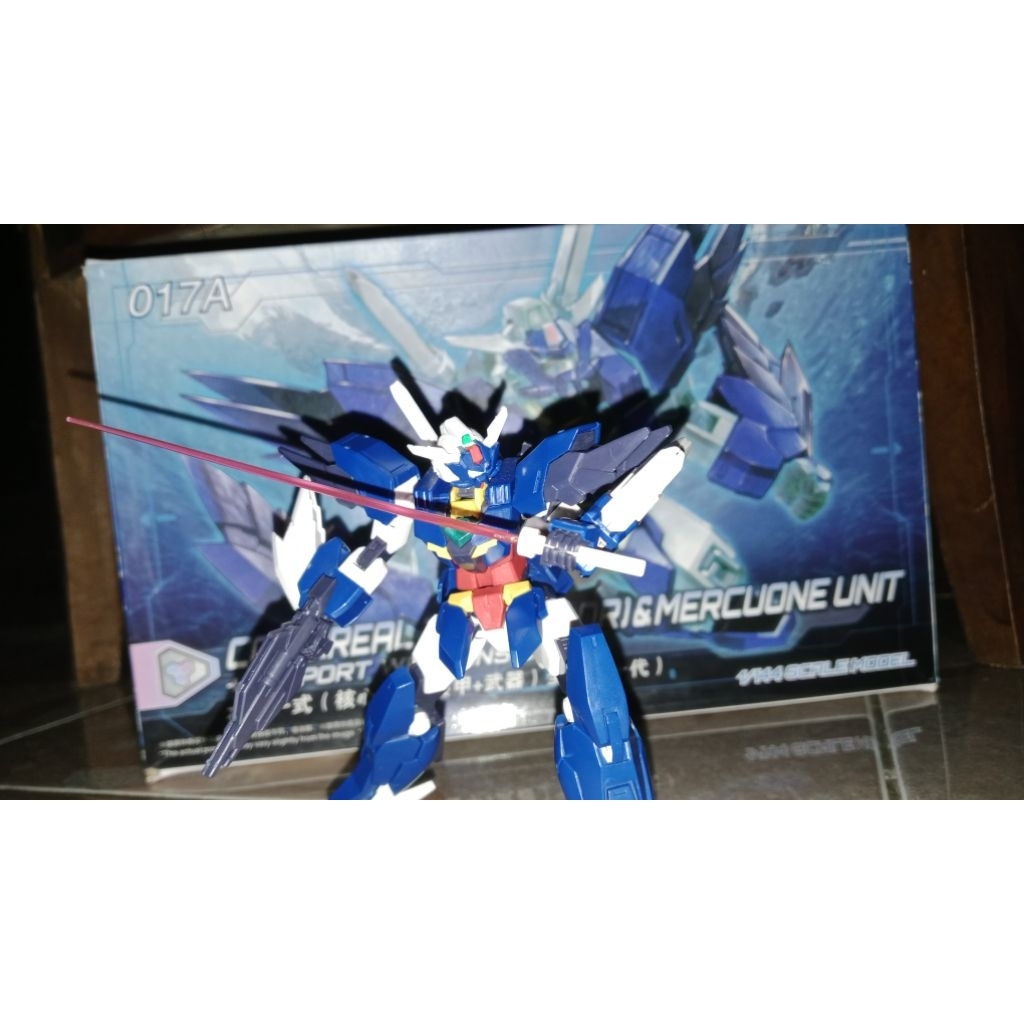 HGBDR: 1/144 Mercuone Gundam 2nd Bootleg (Minus & No Support Weapon) Merk Daban model