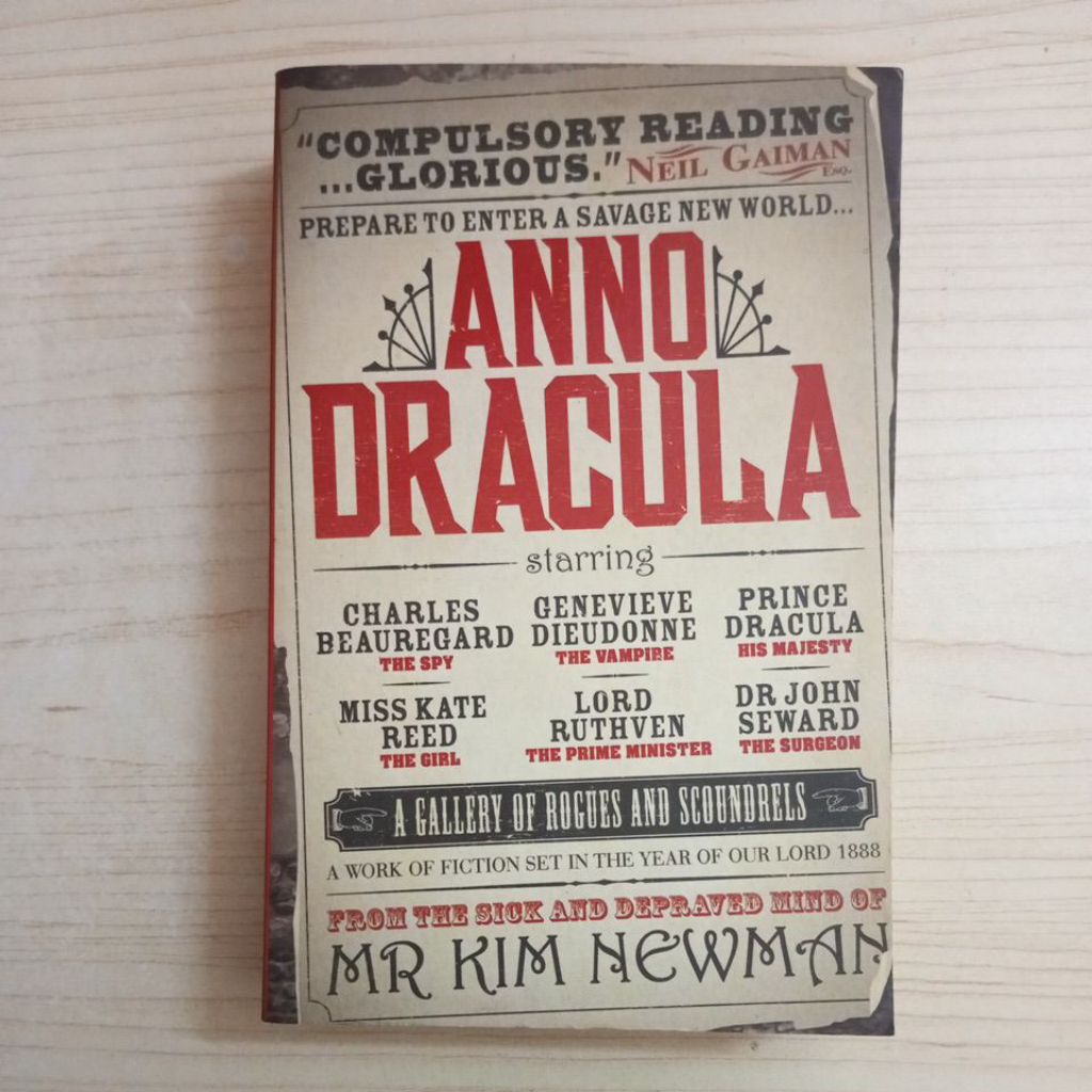 NOVEL ANNO DRACULA BY KIM NEWMAN
