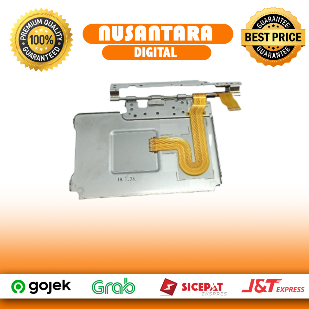 Flex lcd berikut cover besi engsel Canon eos M100 Second Original