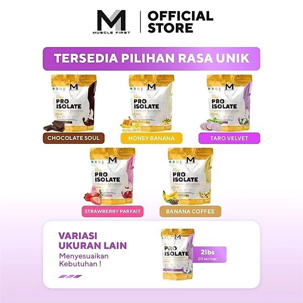 M1 Pro Isolate Gold Series Whey Protein Isolate