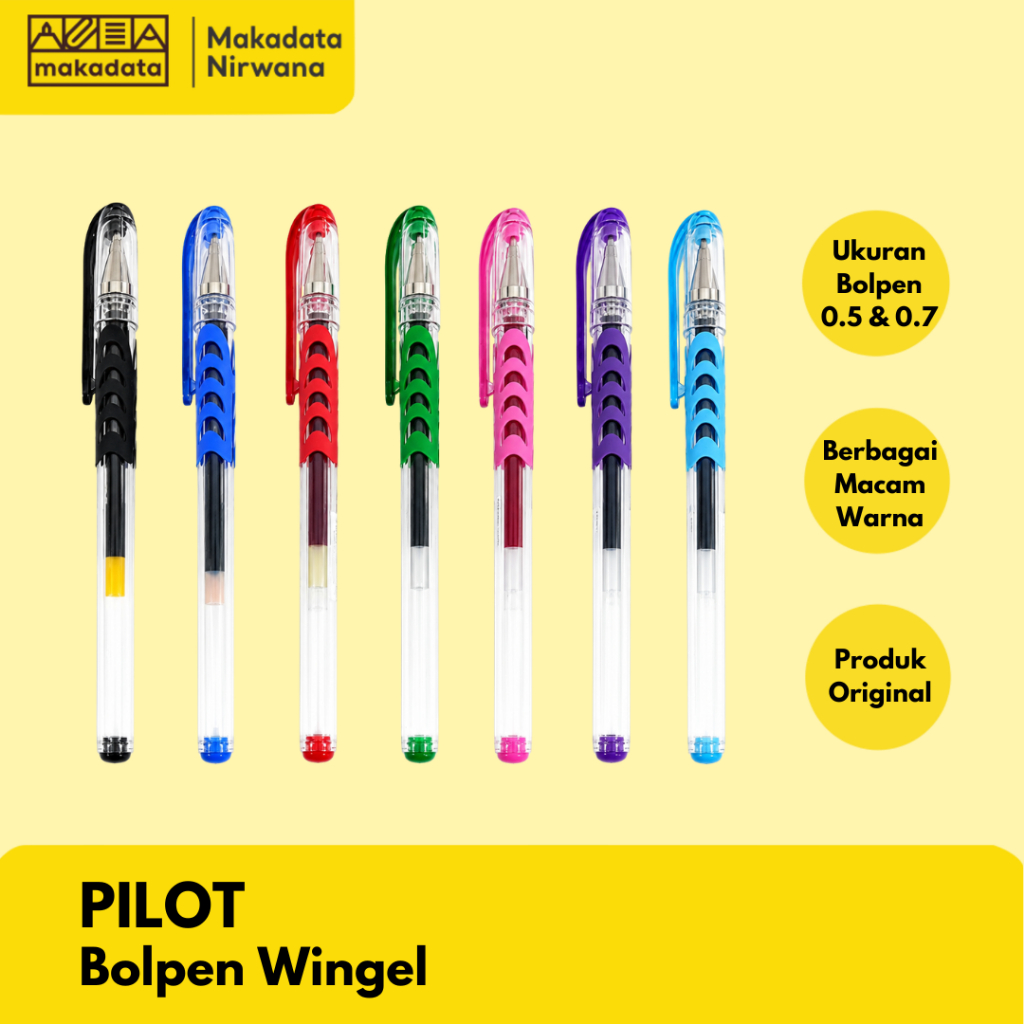 PILOT PULPEN/BOLLPOINT/PULPEN WINGEL (1 PCS)