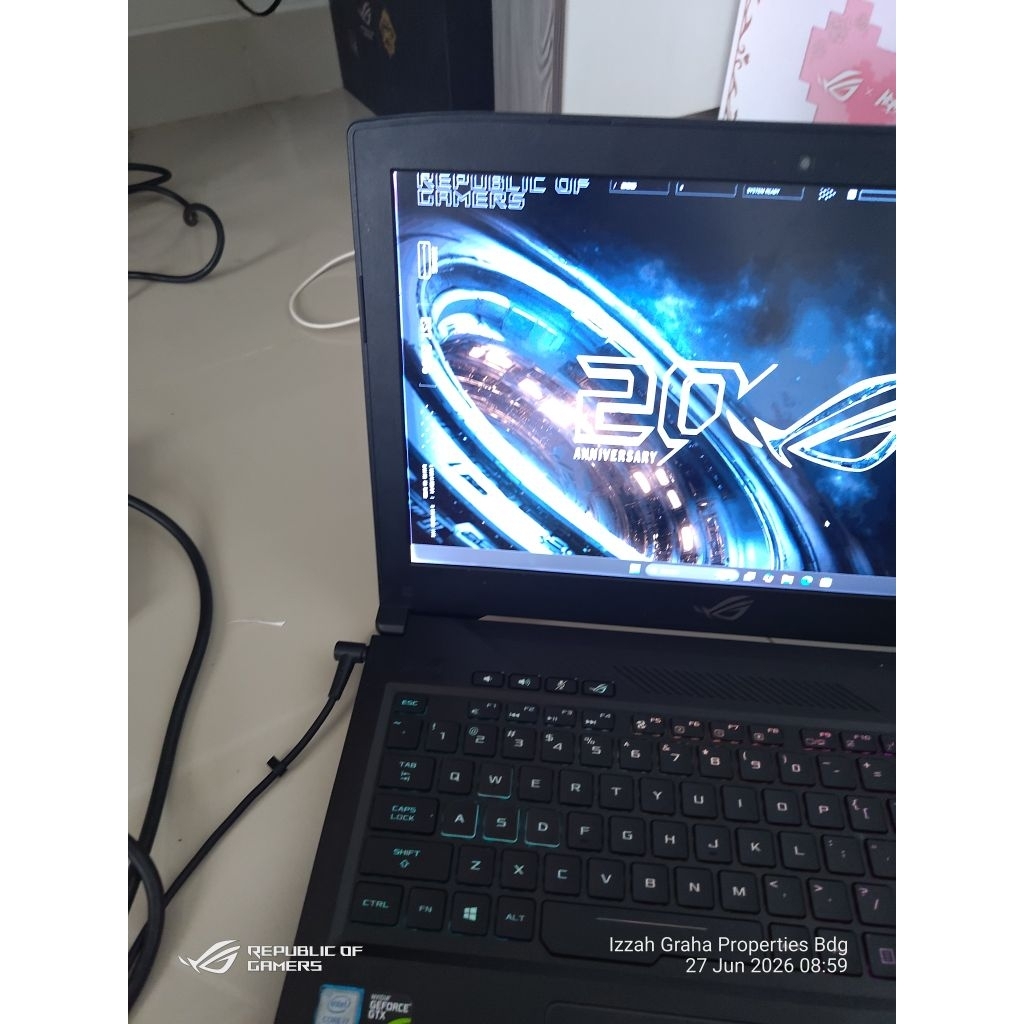 LAPTOP ASUS ROG GL503GE I7