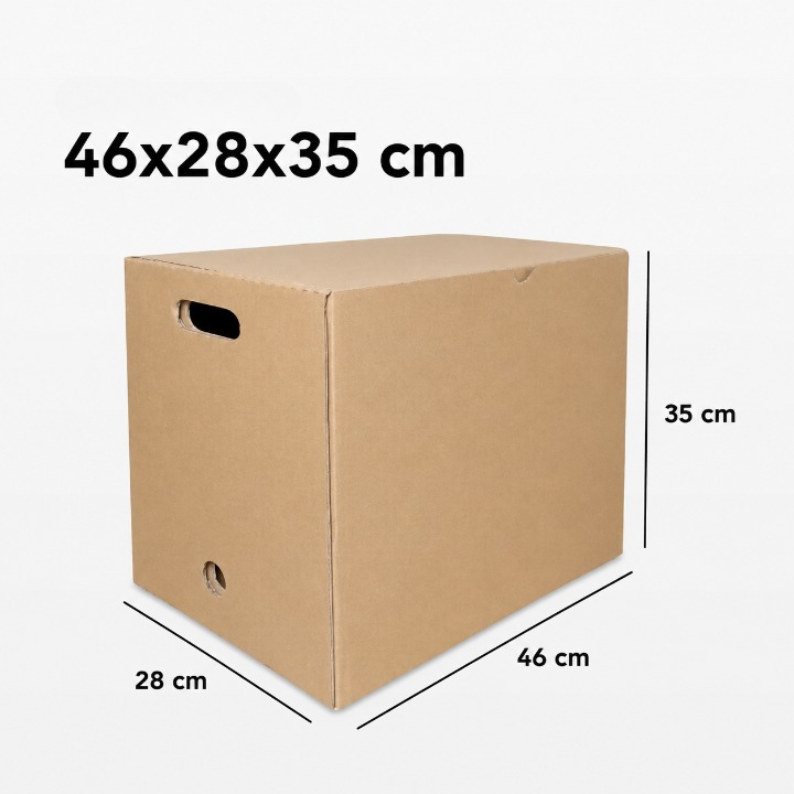 Box Arsip 46x28x35 cm Kotak Arsip Dokumen File Kantor Box Penyimpanan Berkas Tebal Kuat