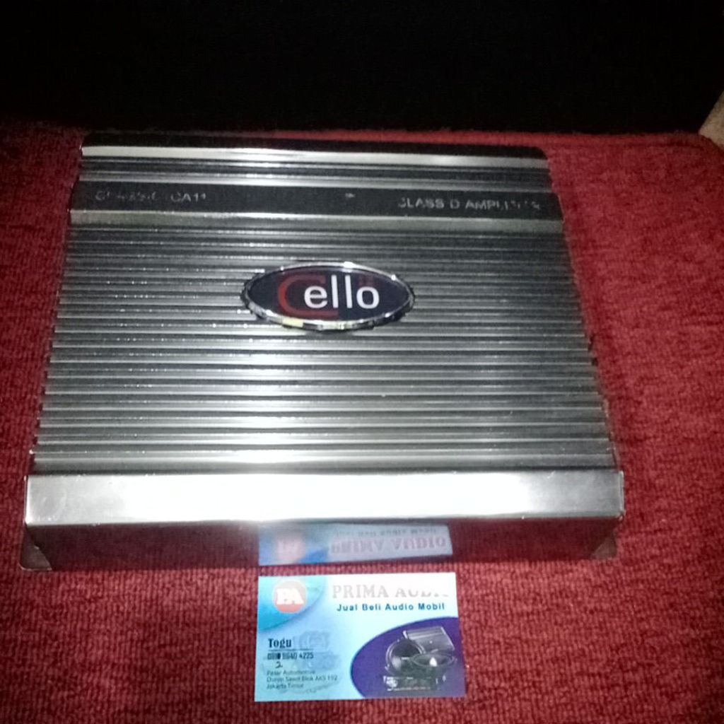 Power amplifier monoblok CELLO classic CA-11