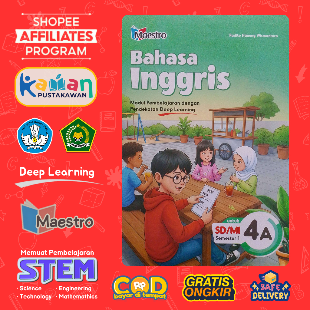 Maestro Bahasa Inggris Kelas 4 SD/MI Modul Ajar