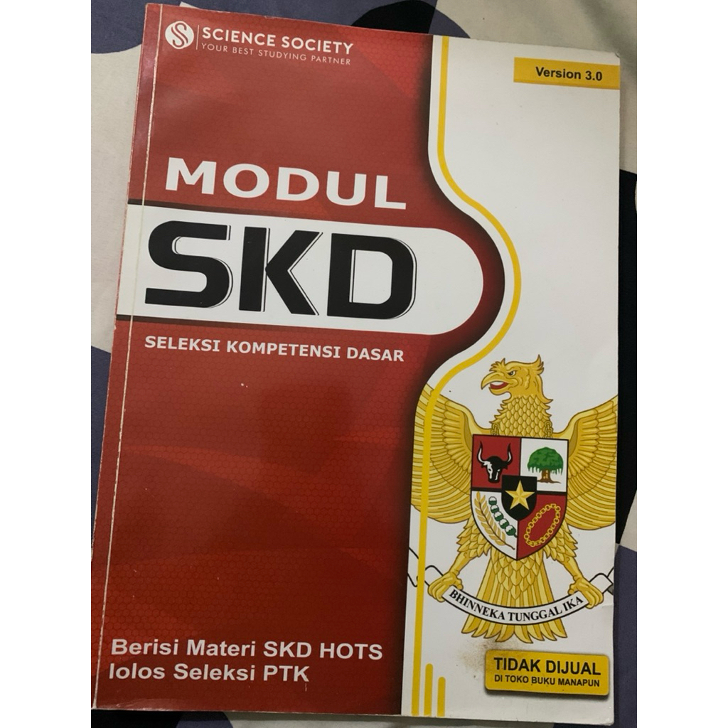 Preloved Modul SKD & SSPE PKN STAN Science Society