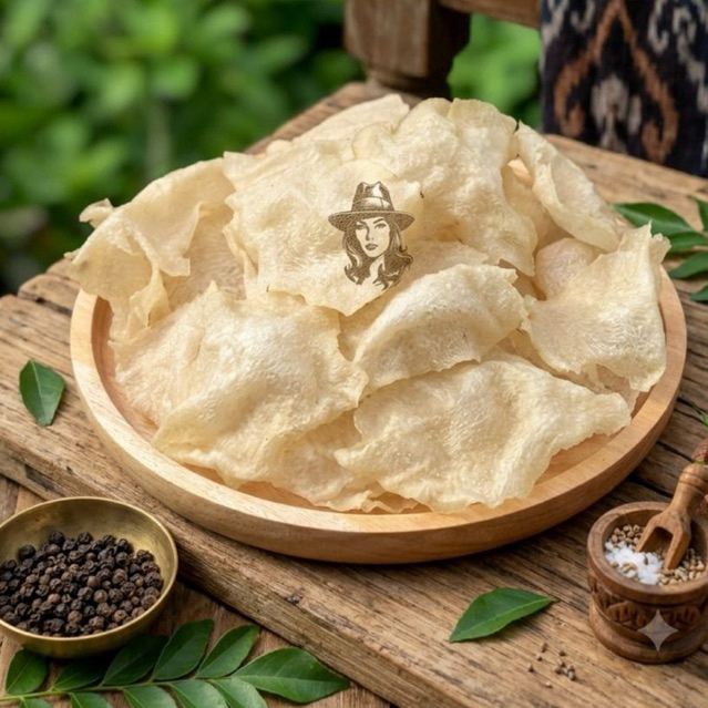 Keripik GADUNG ASLI UMBI GADUNG Mentah Super Tipis Tipis Gurih Renyah Enak Rasa Bawang Ketumbar