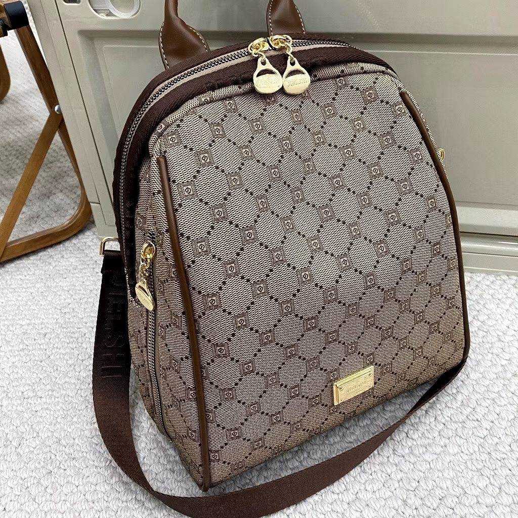 Backpack tas ransel Jielshi Andin Khaki