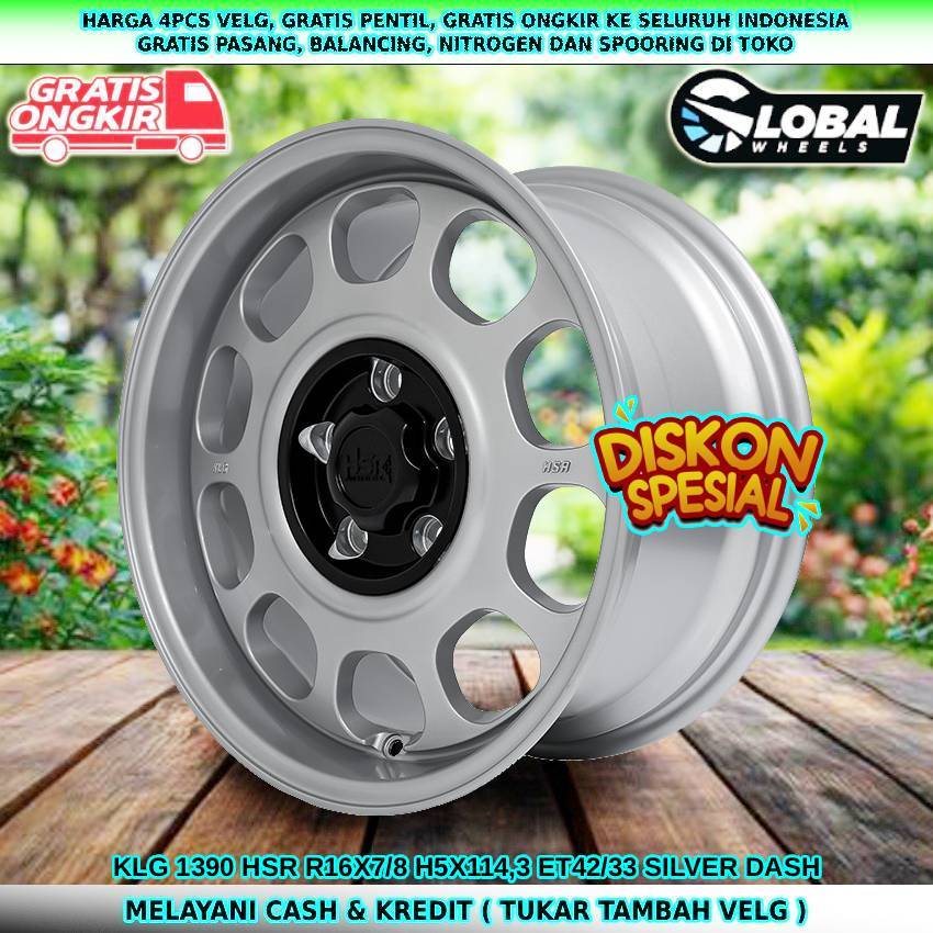 Velg ring16 velg mobil Luxio| Taruna| Ertiga| Grandmax| Xtrail | dll velg hsr klg R16