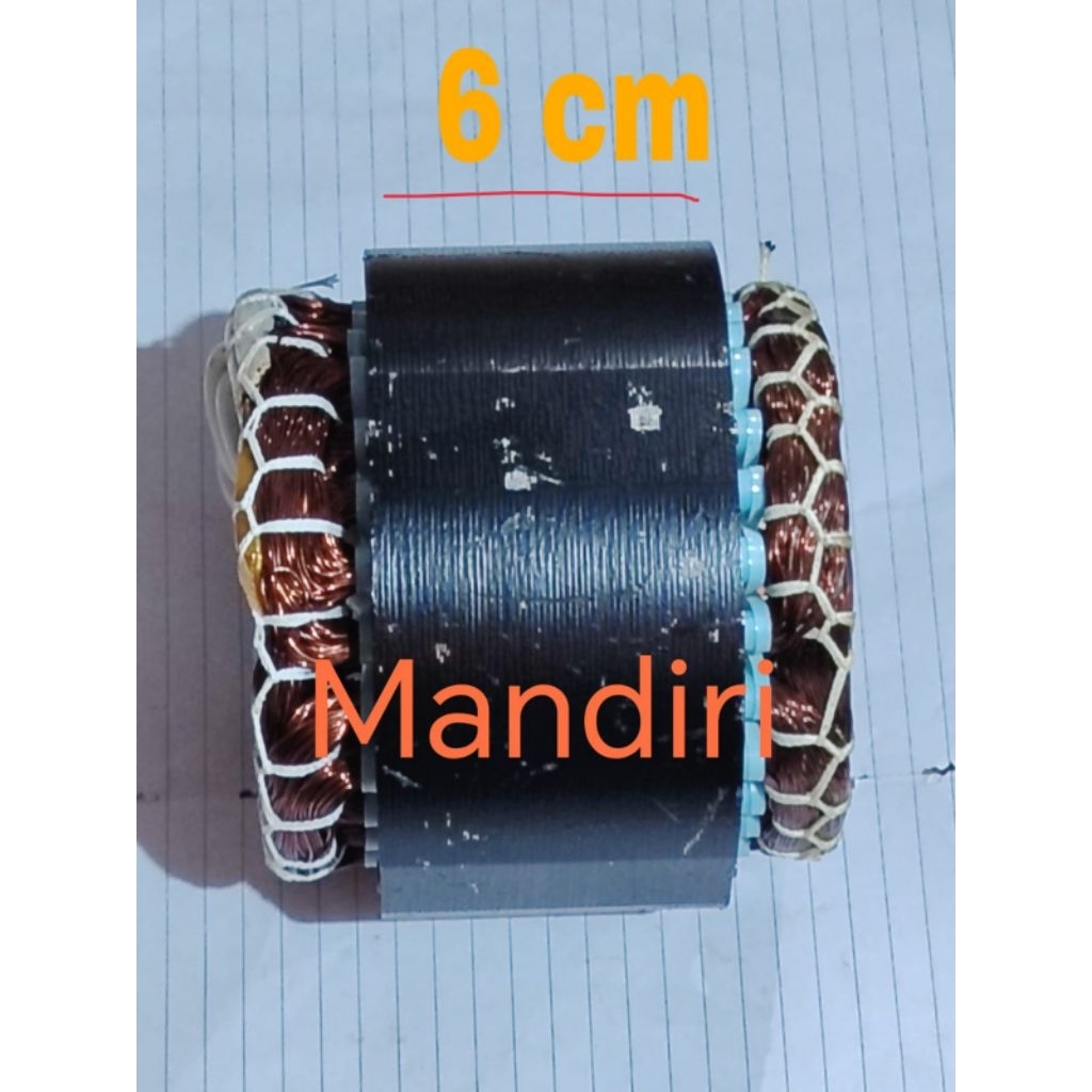 motor stator kompresor oiless 3/4 hp sumura matrix