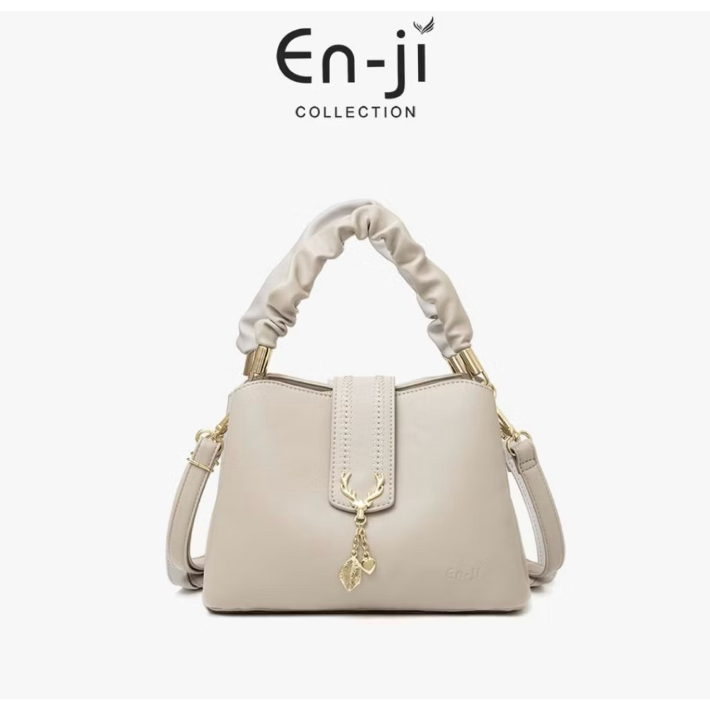 Enji Sassy handbag -Latte