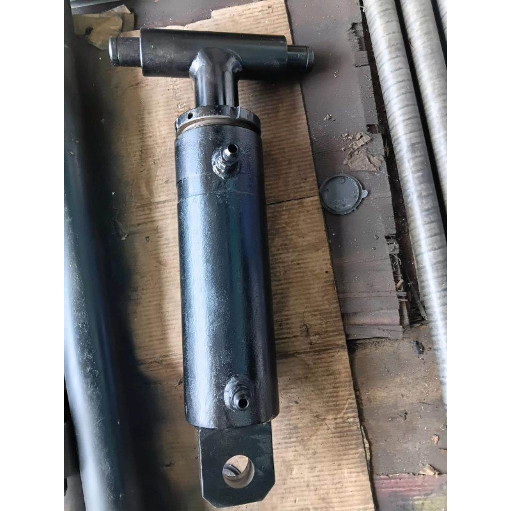 silinder hidrolik/Jack hidrolik ukuran tertutup 60cm bekas siap pakai AS 50mm silinder 110mm