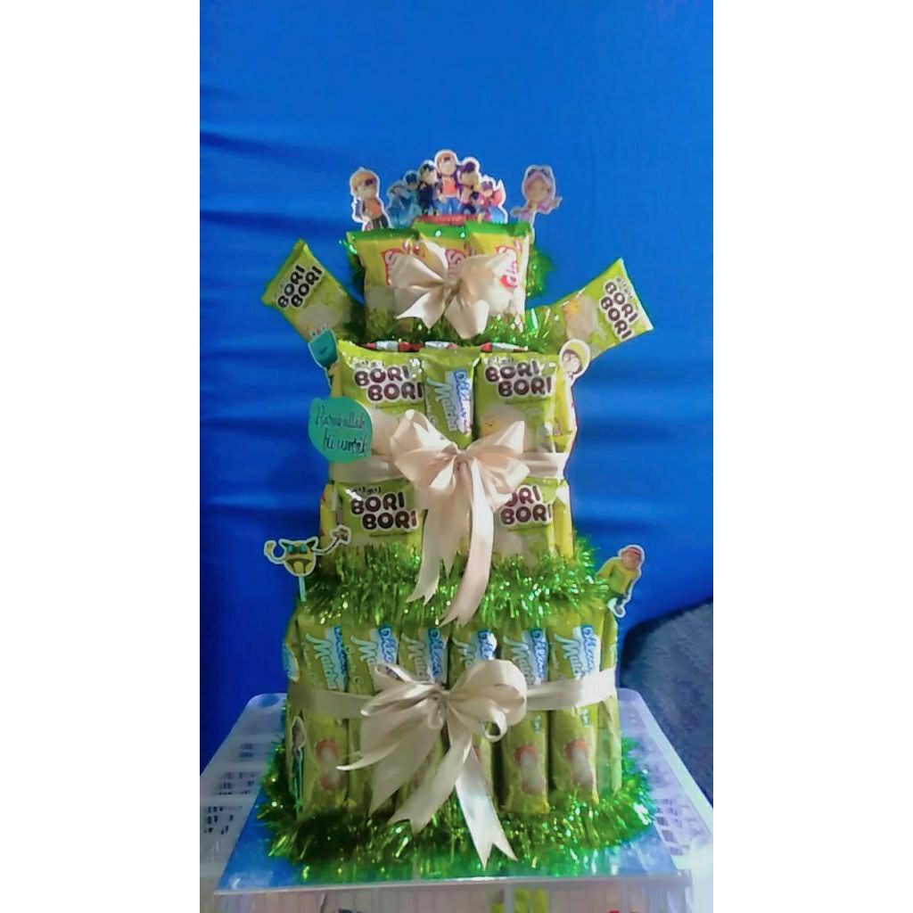 Snack tower tarik uang