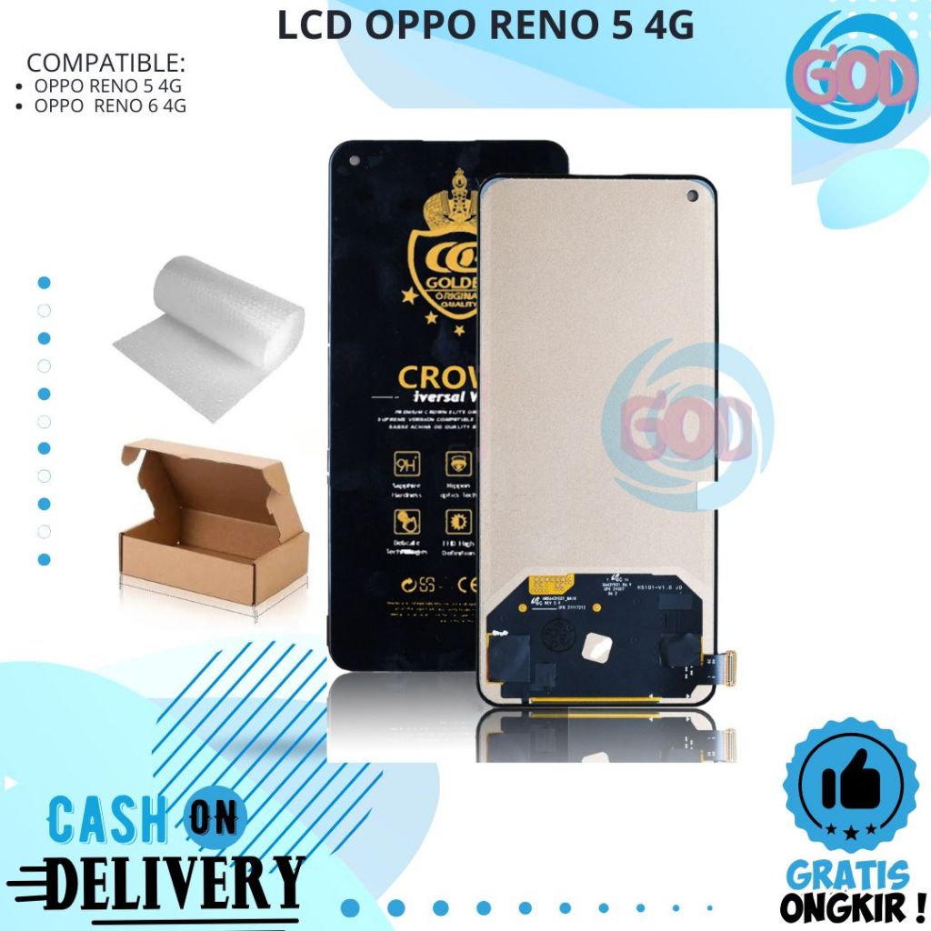 LCD TOUCHSCREEN OPPO RENO 5 4G / RENO 6 4G ORIGINAL FULLSET COMPLETE / LCD OPPO RENO 5 4G / LCD RENO