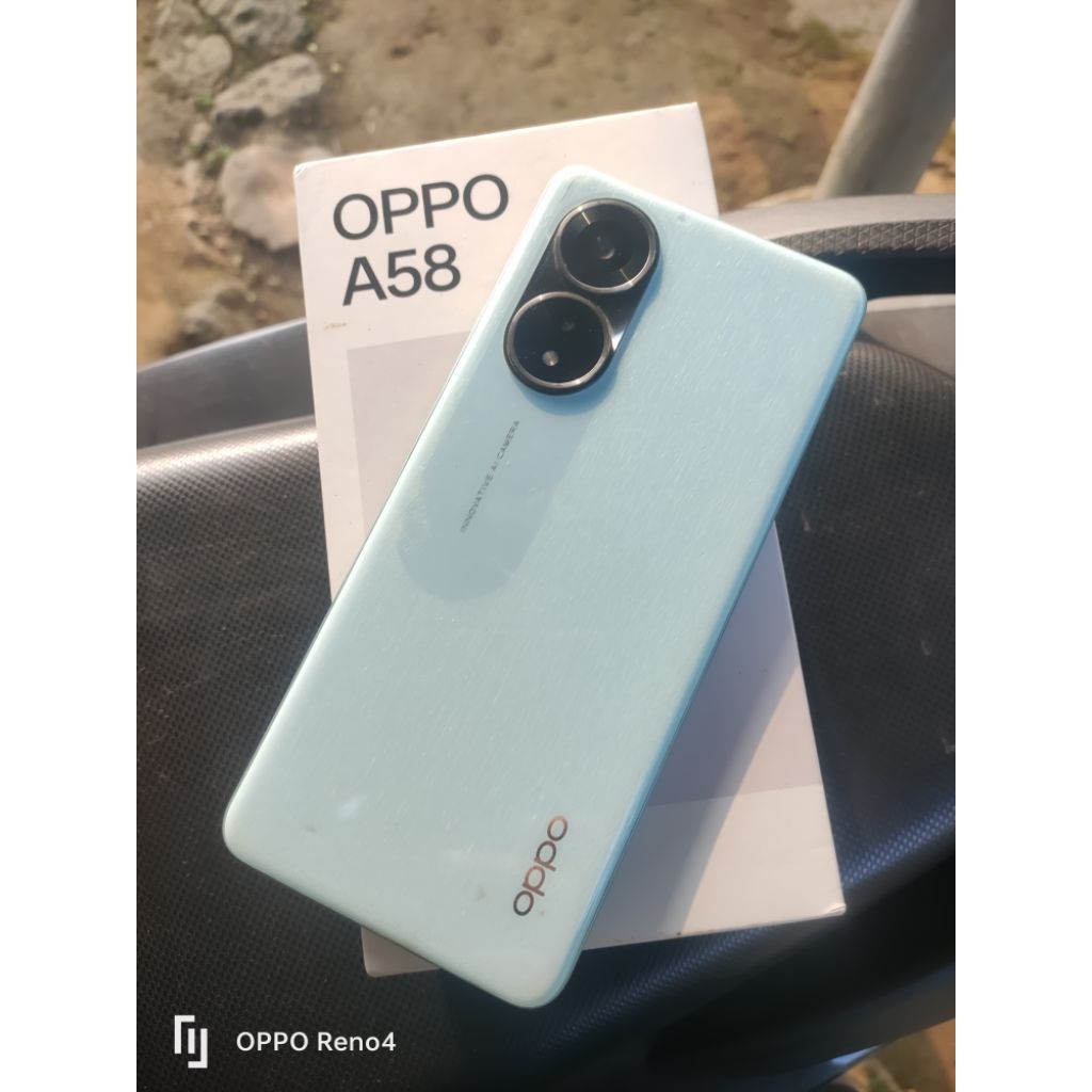 hp second Oppo A58 original