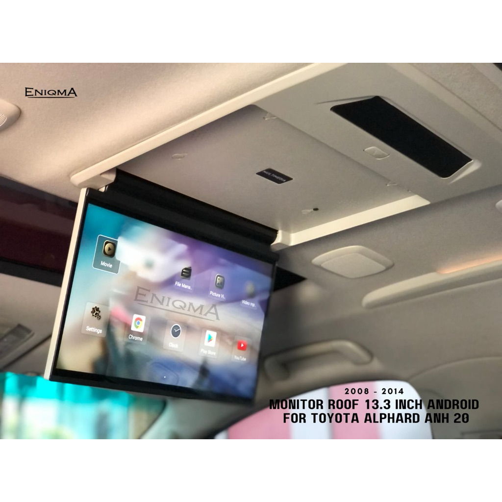 Tv Roof Android Toyota Alphard ANH20 tahun 2008-2014