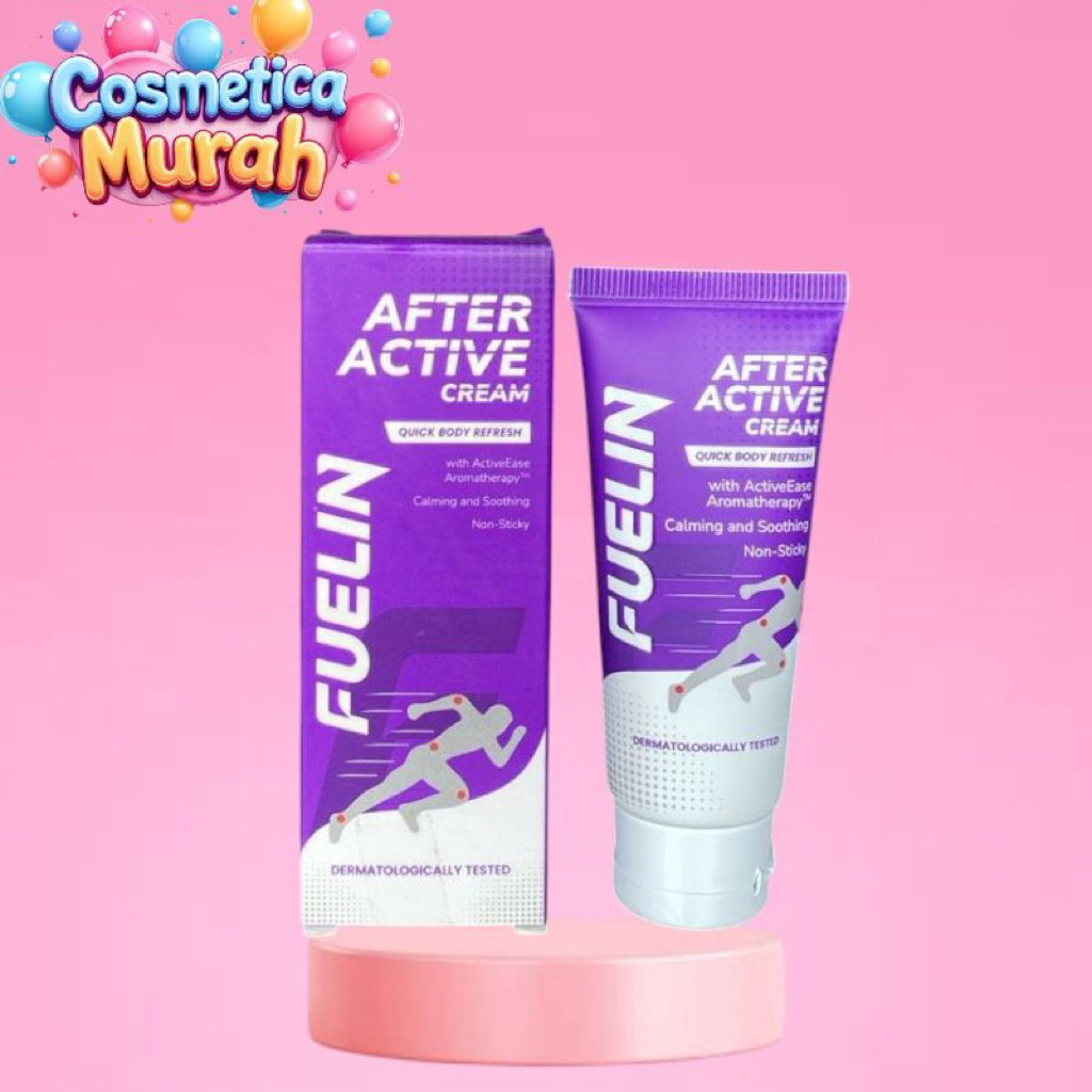ue.bx} FUELIN after active cream quick body refresh redakan pegal nyeri otot dan sendi cooling sensa