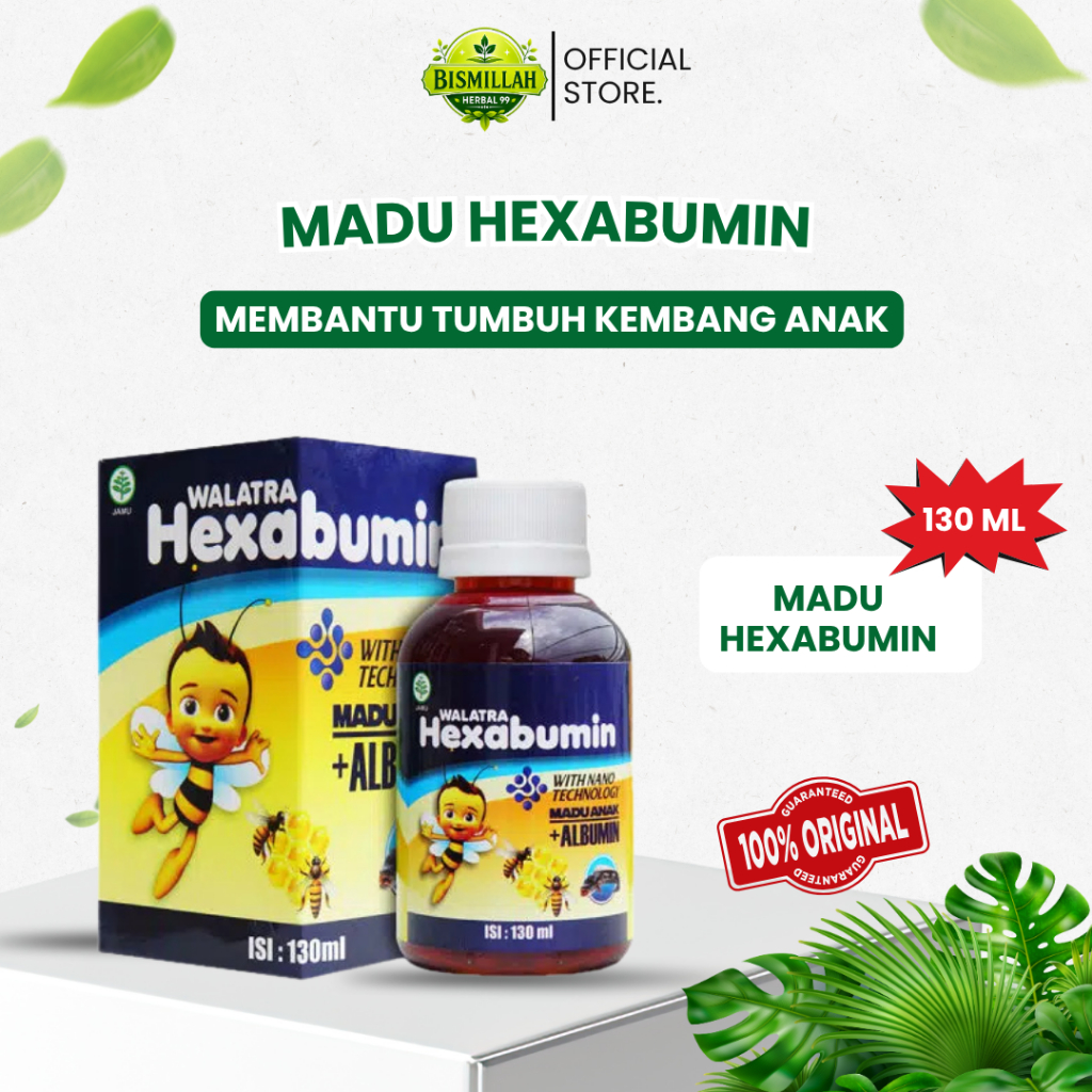 WALATRA HEXABUMIN ORIGINAL/MADU HEXABUMIN/MADU NAFSU MAKAN ANAK
