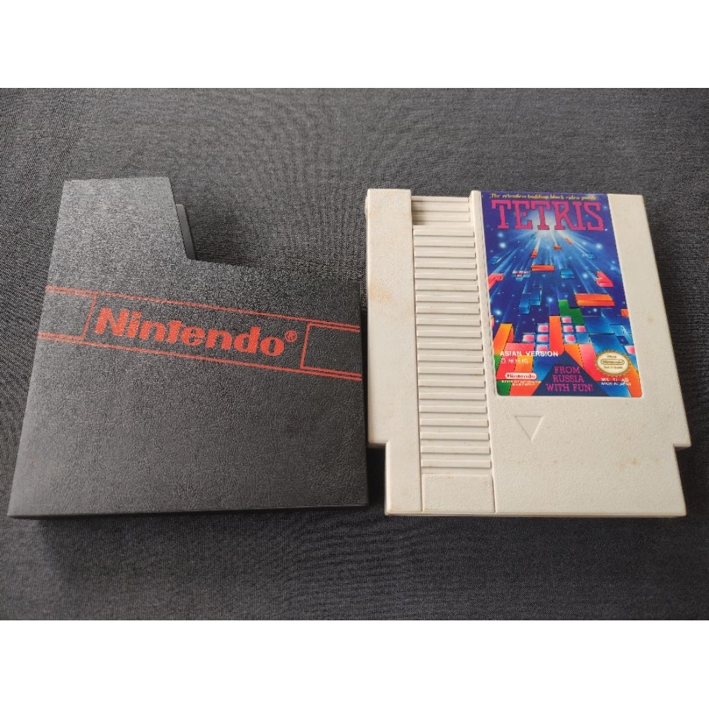 Kaset Nintendo NES TETRIS original video game jadul