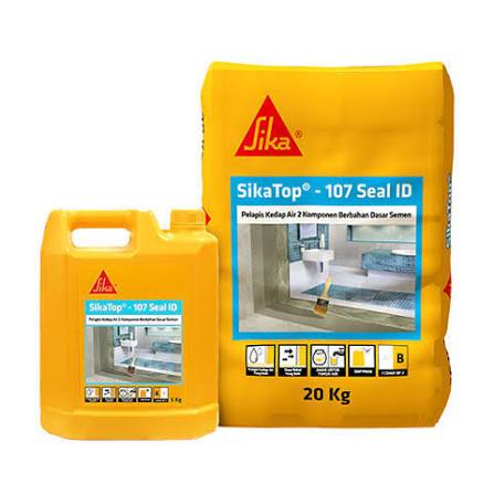 SikaTop 107 Set  20kg Semen + 5kg Cairan SikaTop 107 Seal ID Mortar Waterproof
