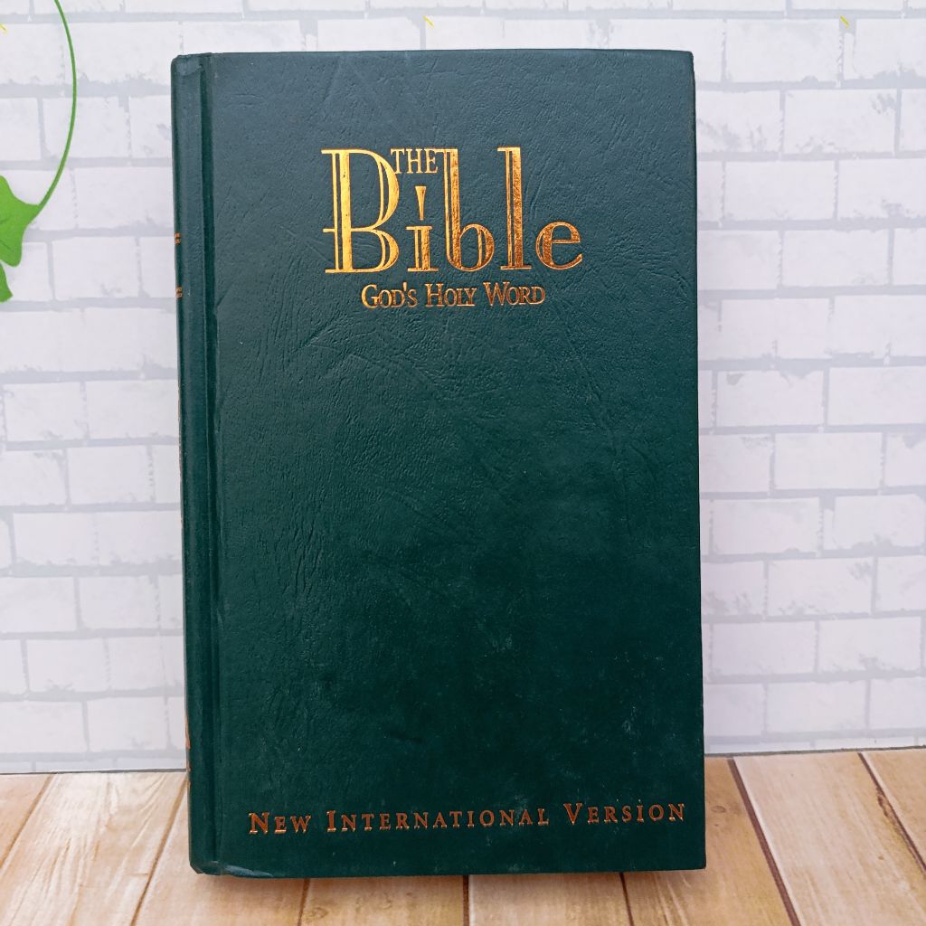 Alkitab New International Version Edisi Klasik hardcover bahasa Inggris - Buku Suci untuk Doa dan Re