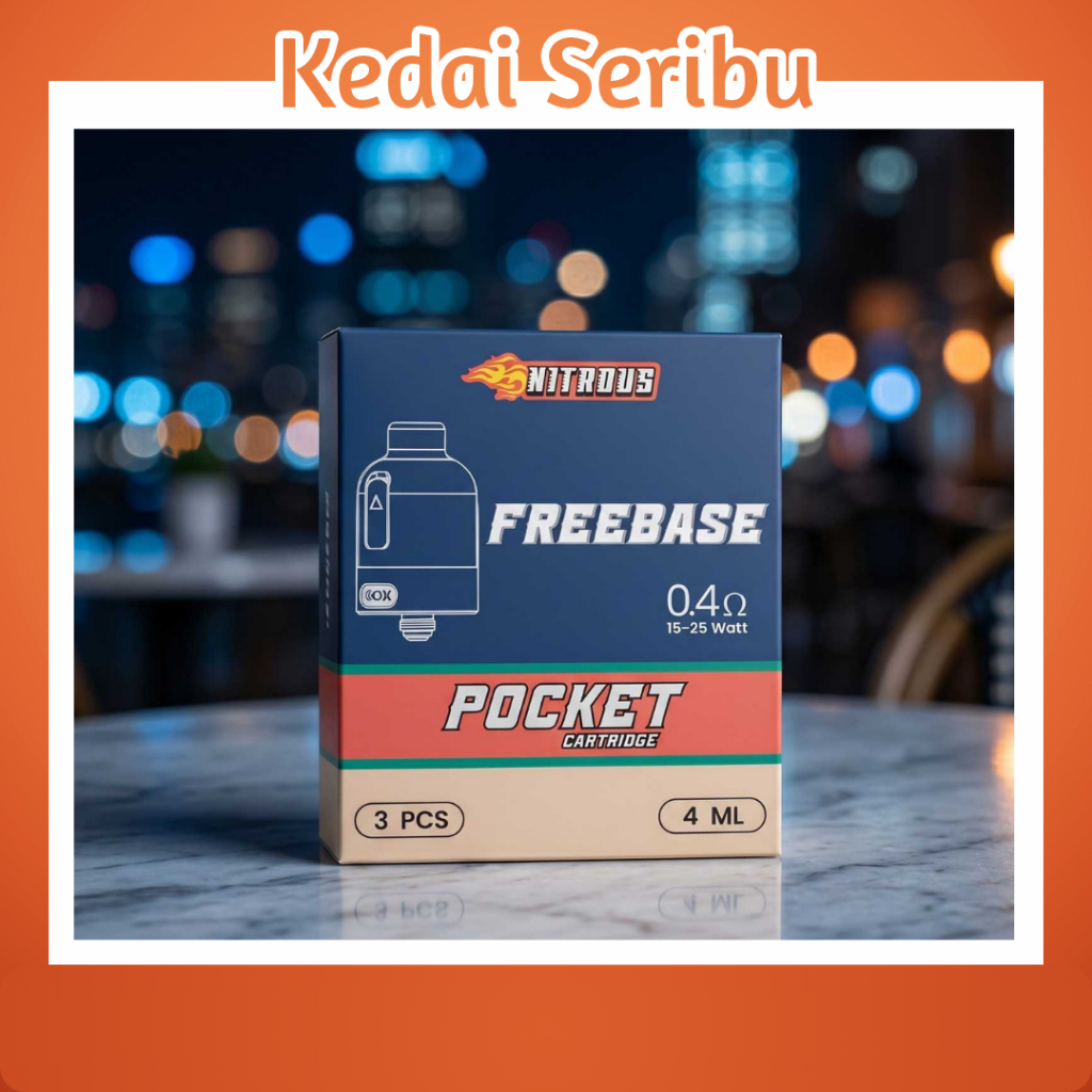 NITROUS POCKET CATRIDGE  BY KOKO SARANG 100% AUTHENTIC