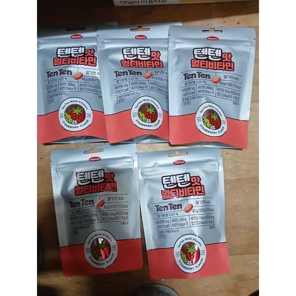 READY STOCK Hanmi Tenten Jelly Vitamin