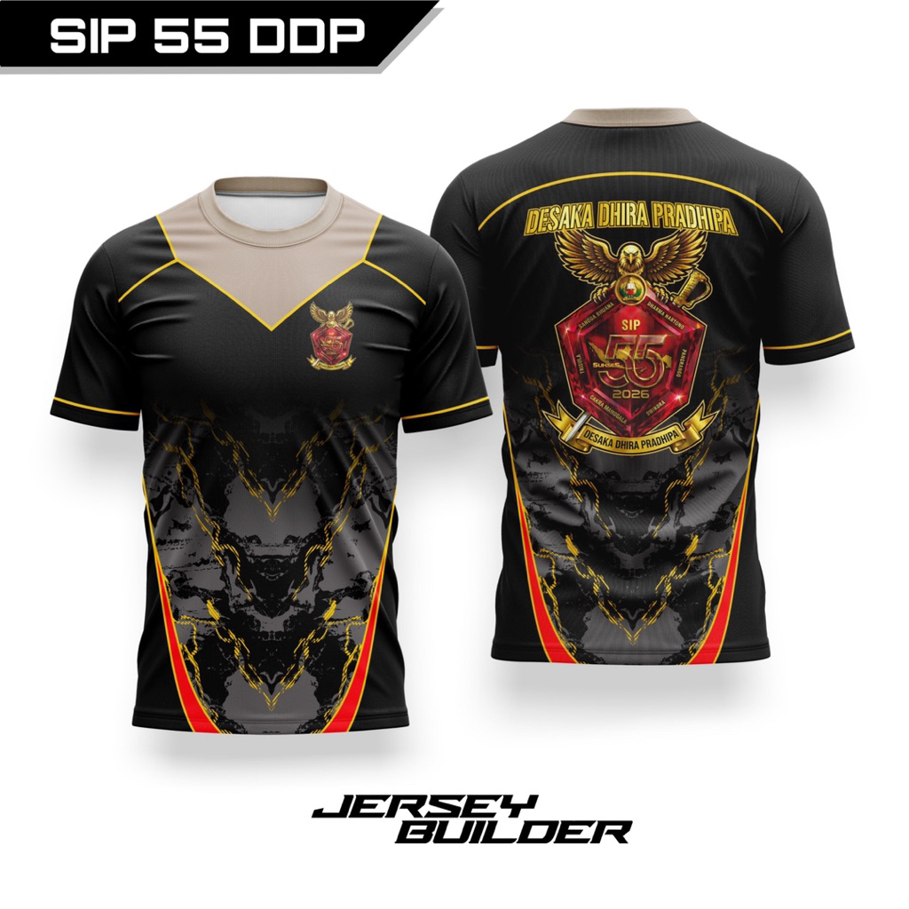 Kaos Jersey SIP 55 Desaka Dhira Pradhipa Fullprinting / Kaos dalam polisi SETUKPA POLRI / jersey pol