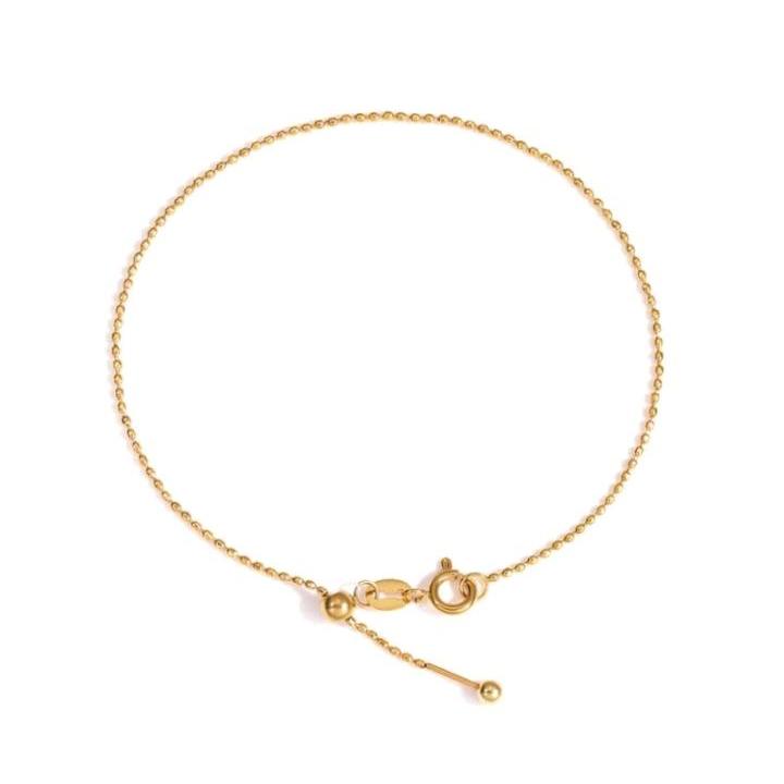 Clawny - Gelang Rantai Biji Lada Serut Titanium