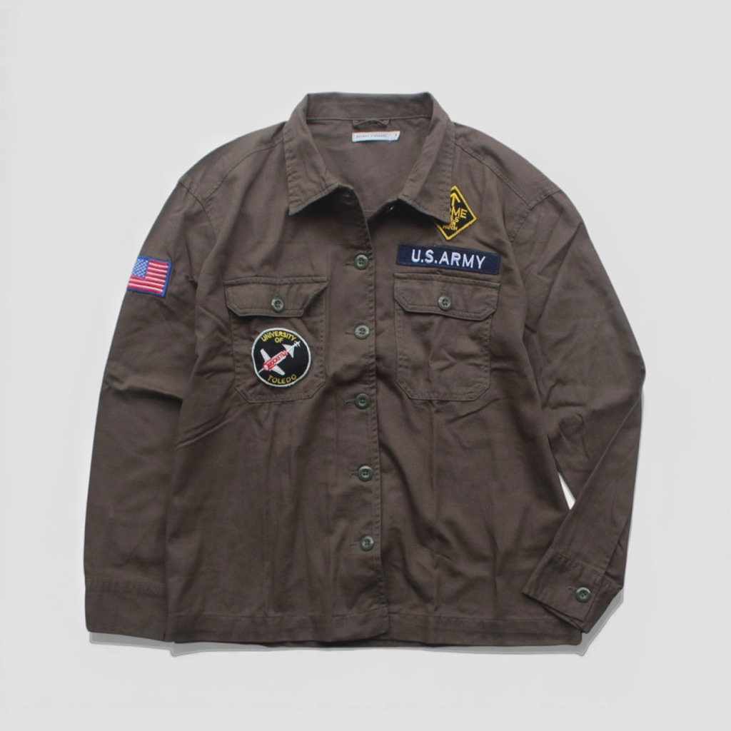 Browny Standard Military Workshirt Double Pocket