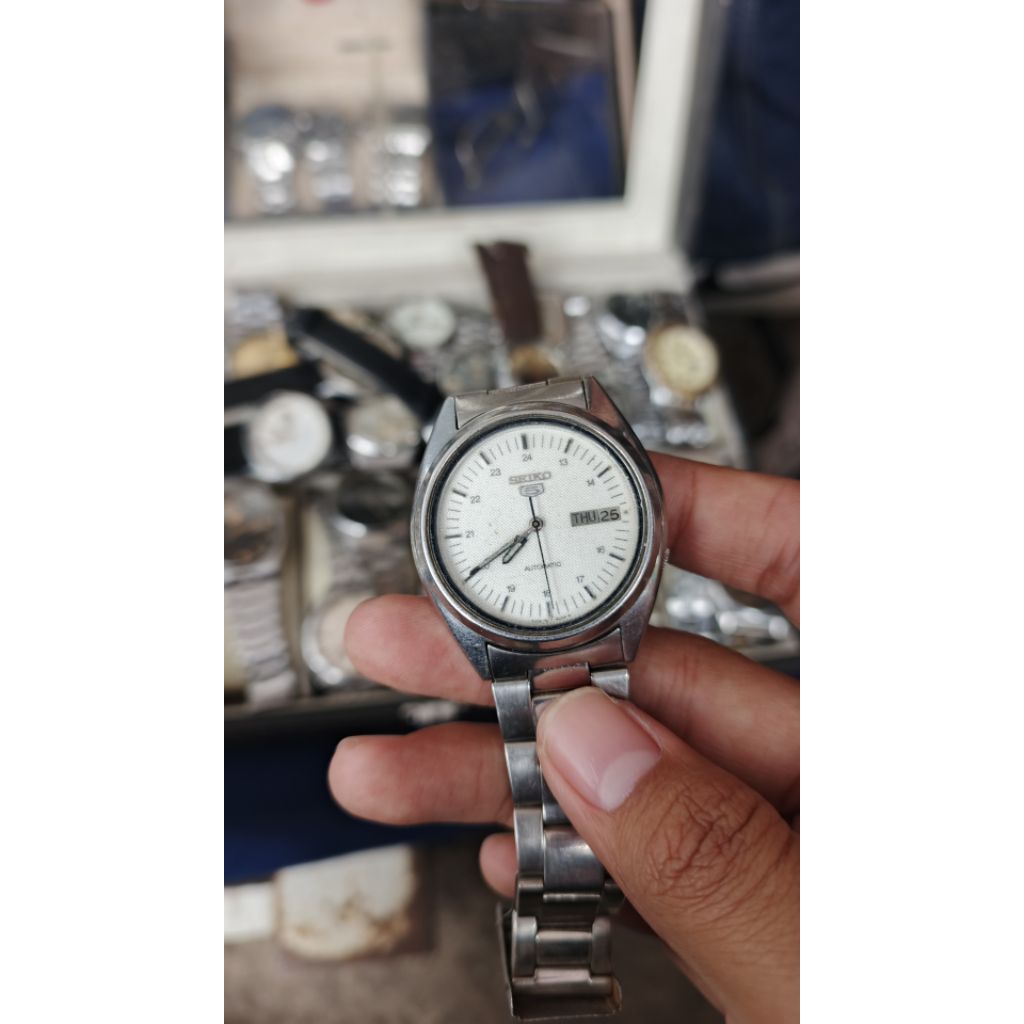 Jam Tangan Seiko 5 7009 Automatic Second No Box