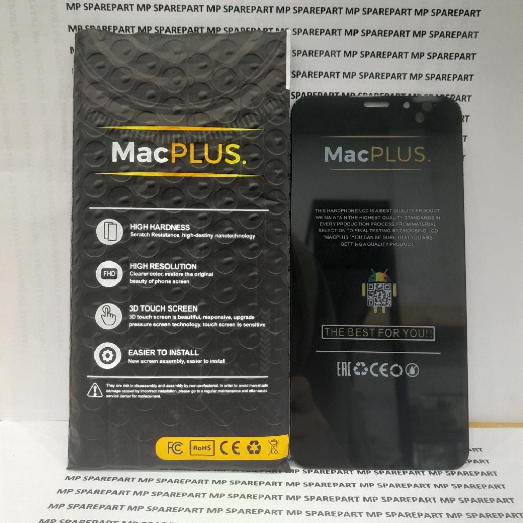LCD FULLSET XIAOMI 5 PLUS BLACK MACPLUS