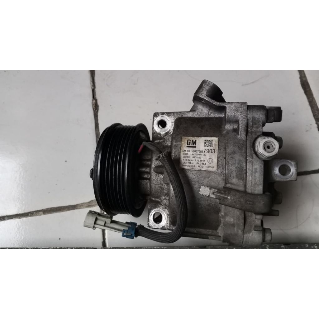 BEKAS Kompresor ekspansi AC Merk Chevrolet spin 1,5 manual